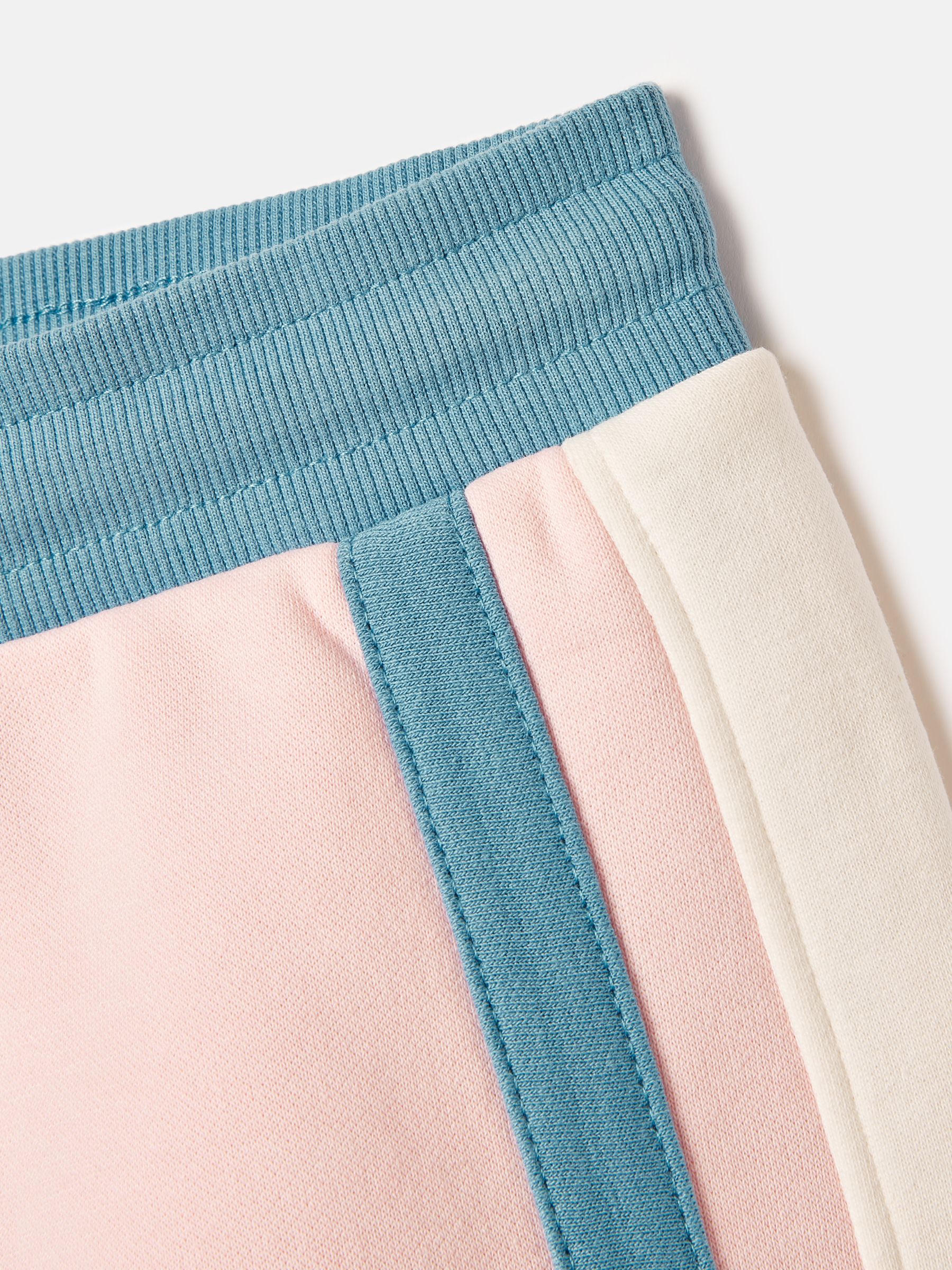 Pippa Pink Colour Block Jersey Shorts - Image 4 of 8