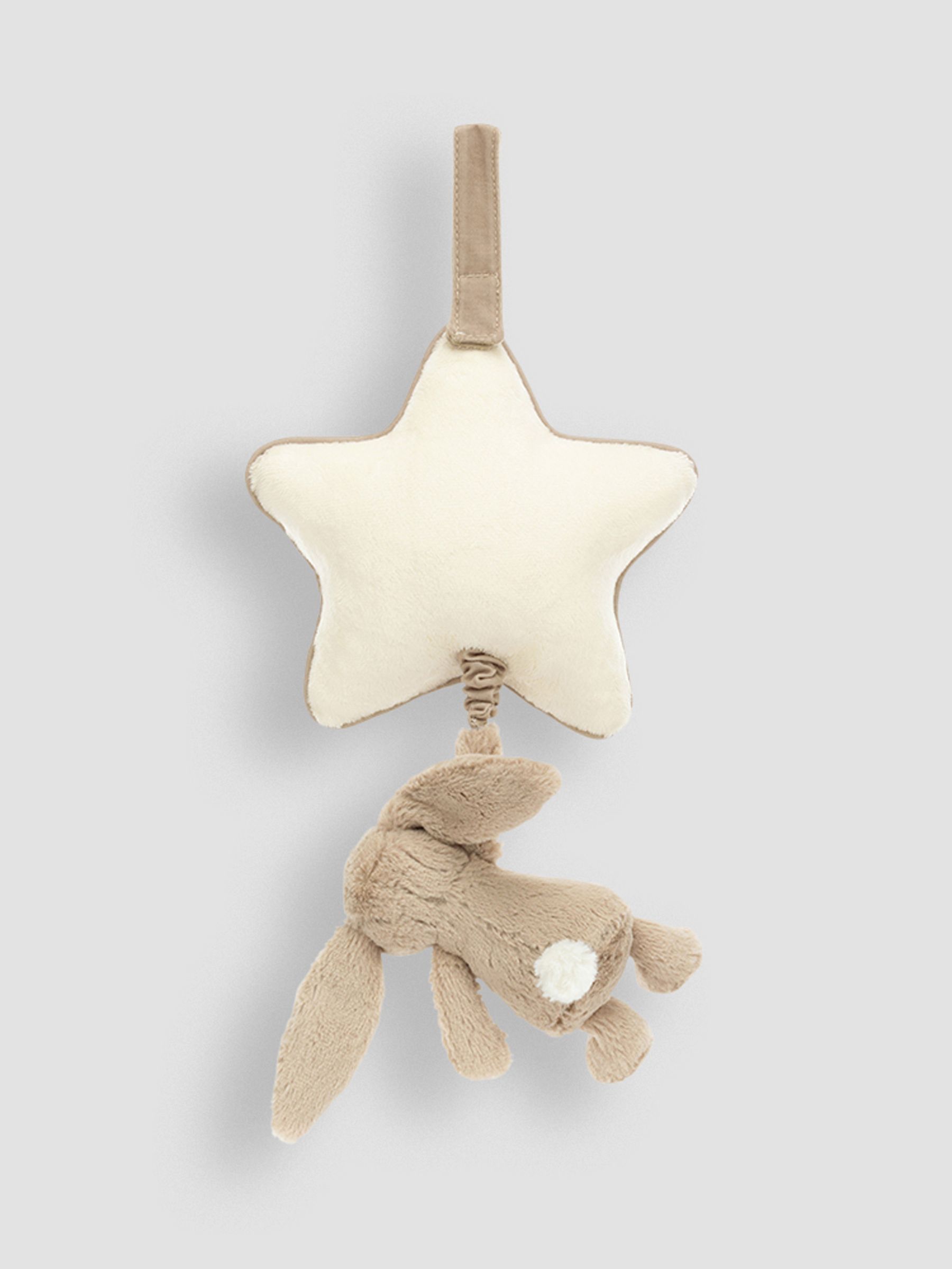 Jellycat Bashful Beige Bunny Musical Pull - Image 5 of 5