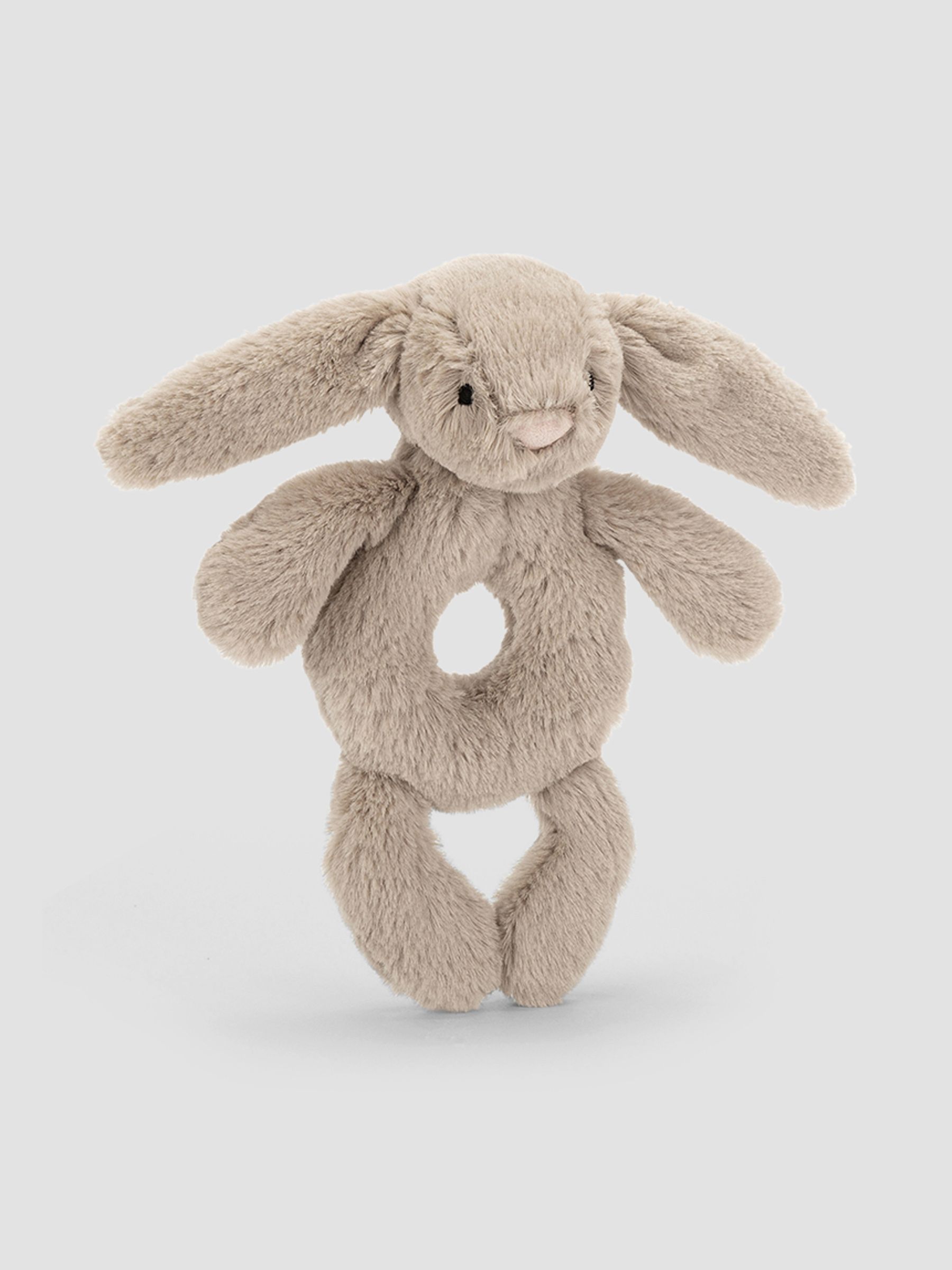 Beige Jellycat Bashful Bunny Ring Rattle - Image 2 of 4