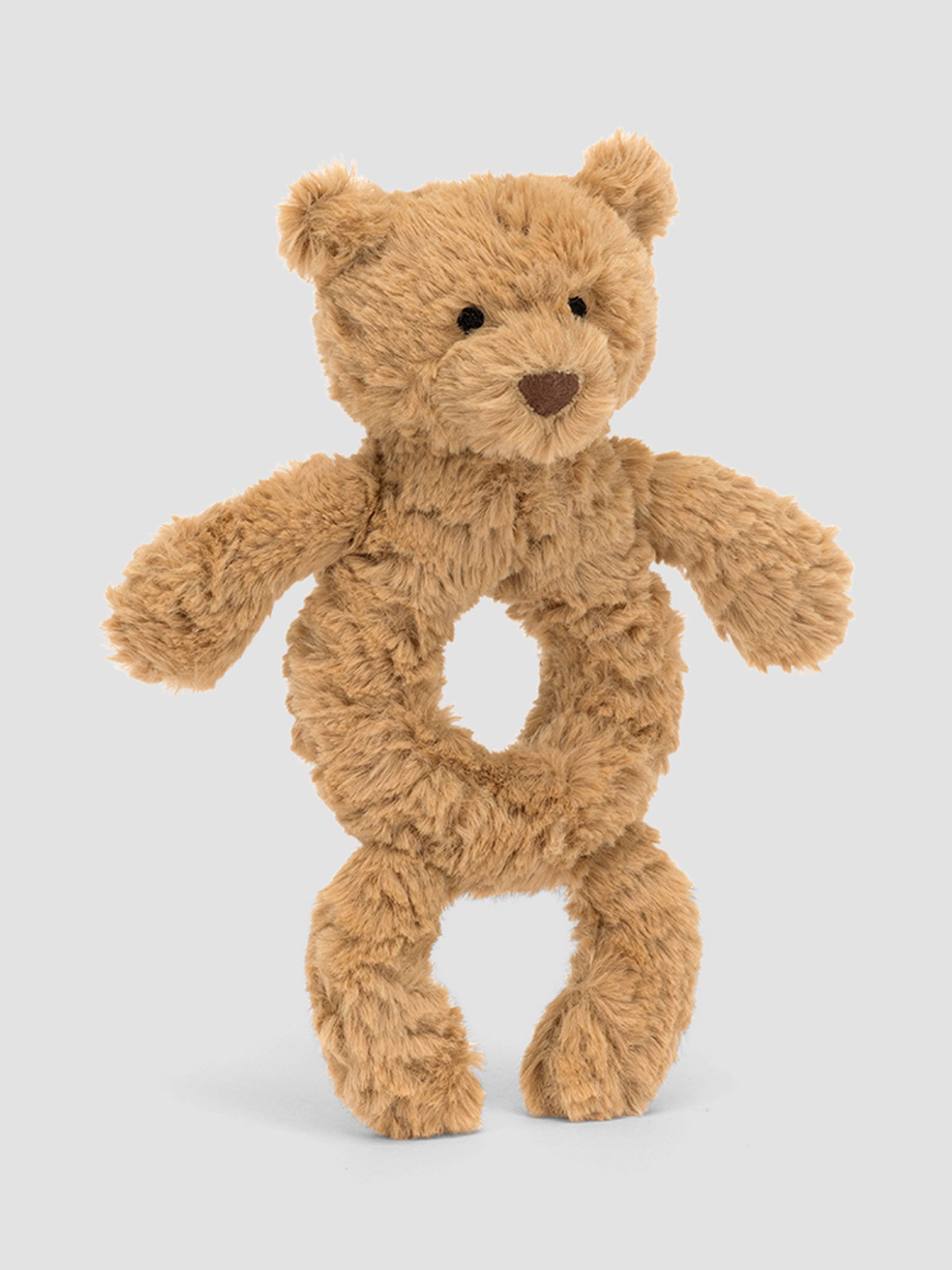 Jellycat Bartholomew Bear Ring Rattle - Image 2 of 4