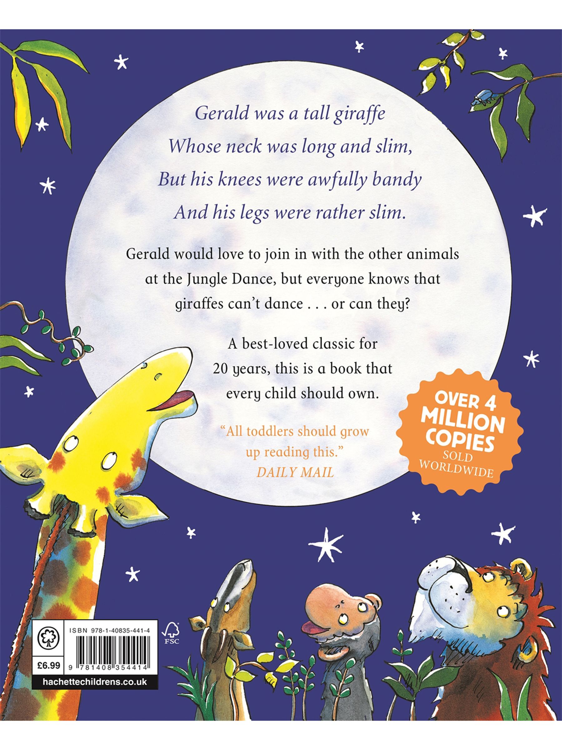 Blue Giraffes Can't Dance Board Book - Image 2 of 5