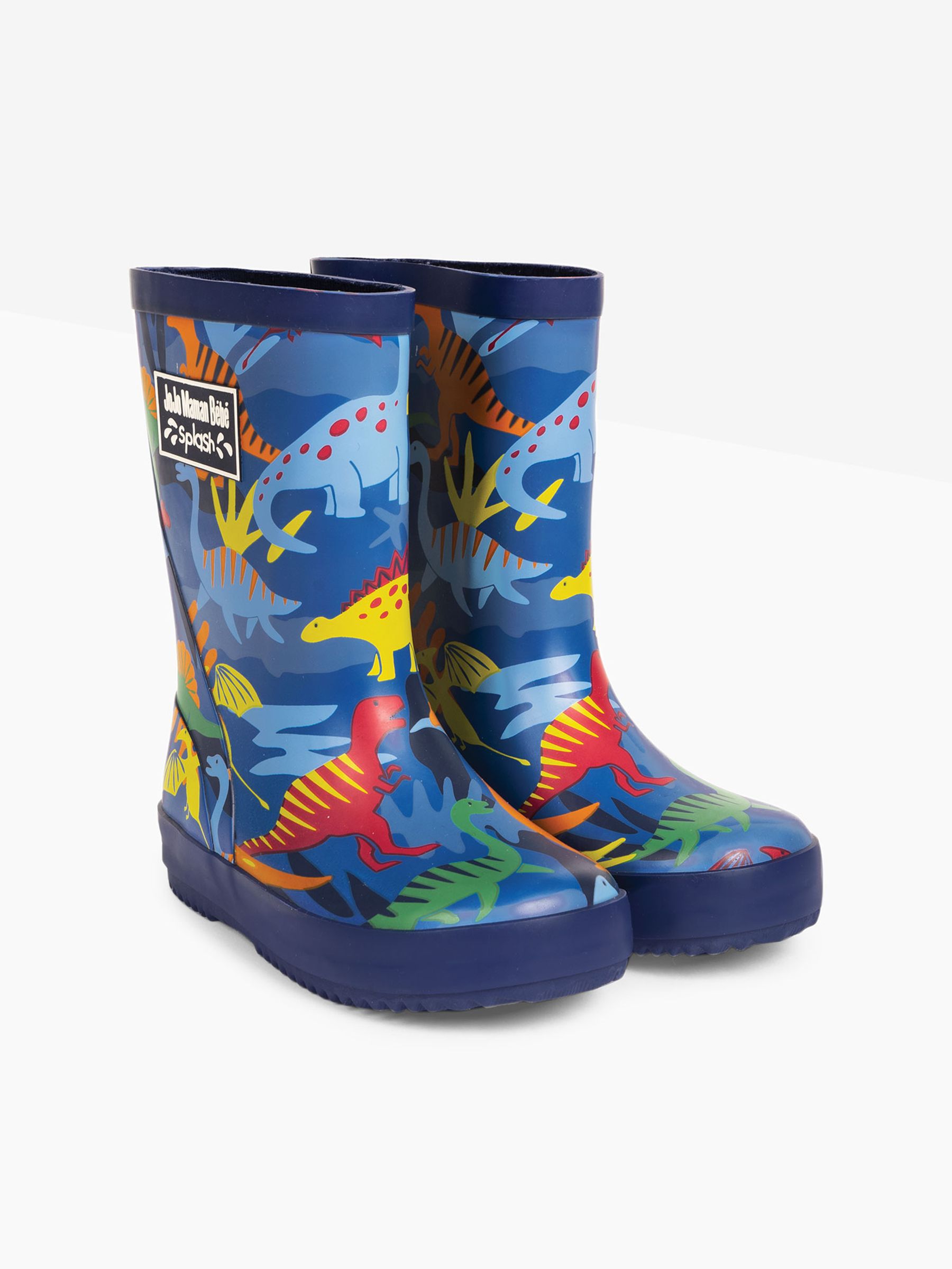 Blue Dinosaur Printed Wellies - Image 1 of 1
