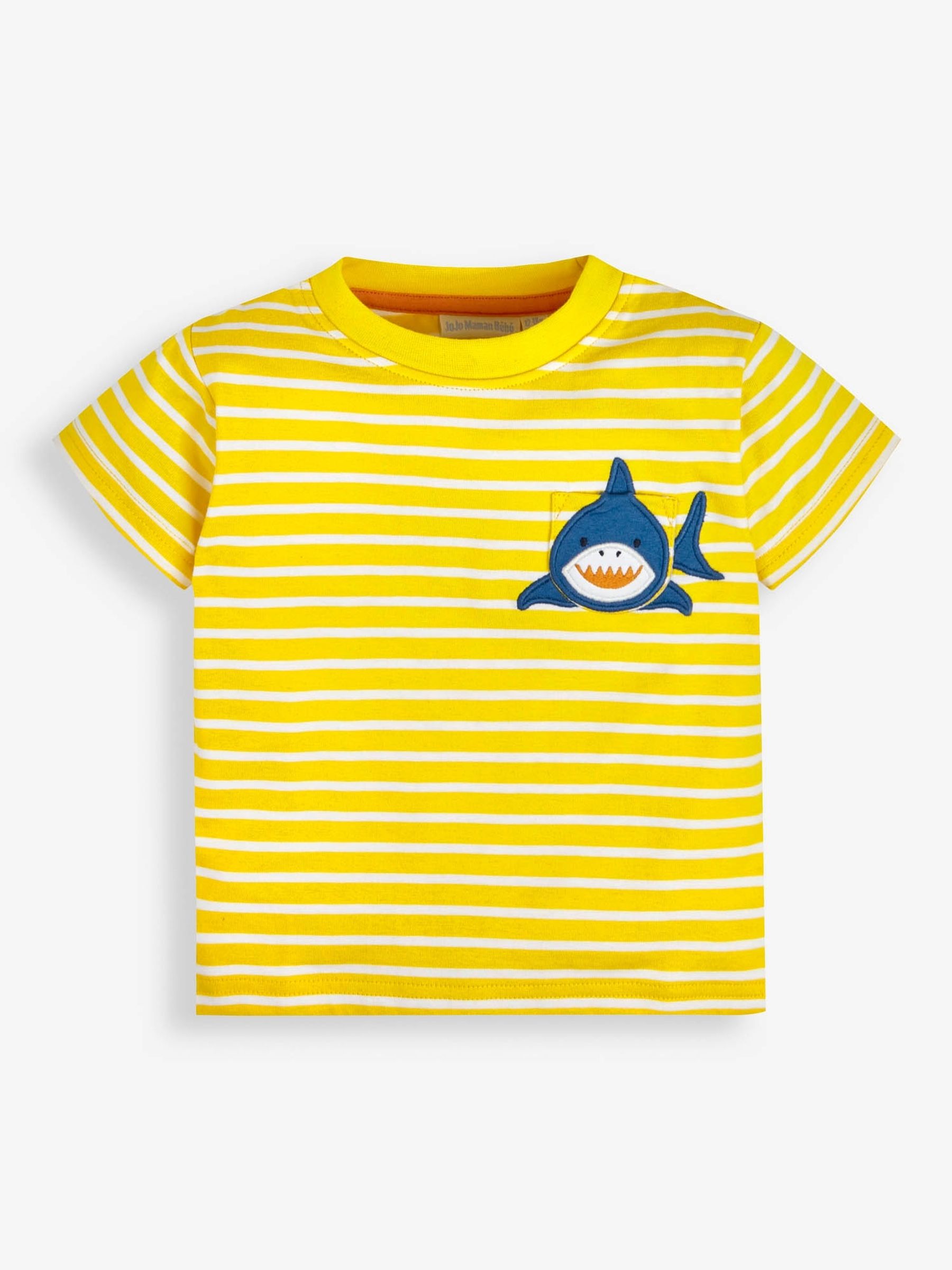 Yellow Shark Pocket T-Shirt - Image 1 of 2