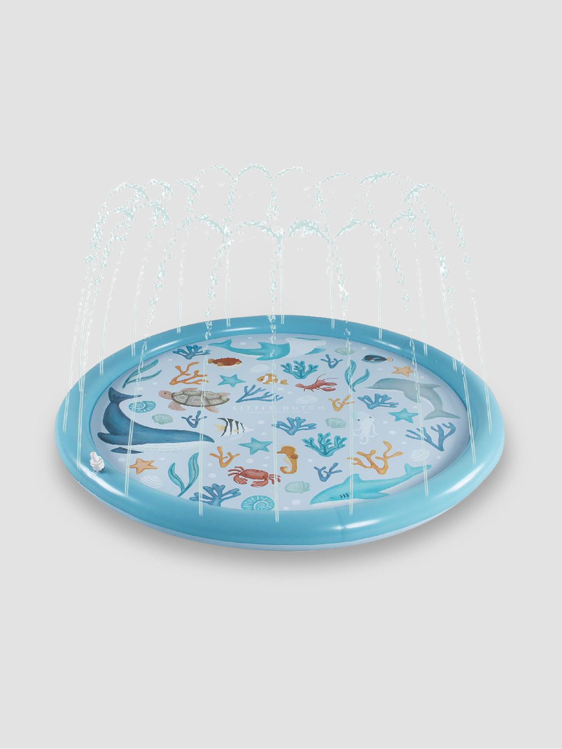 Little Dutch Ocean Dreams Sprinkler Mat Blue - Image 1 of 4
