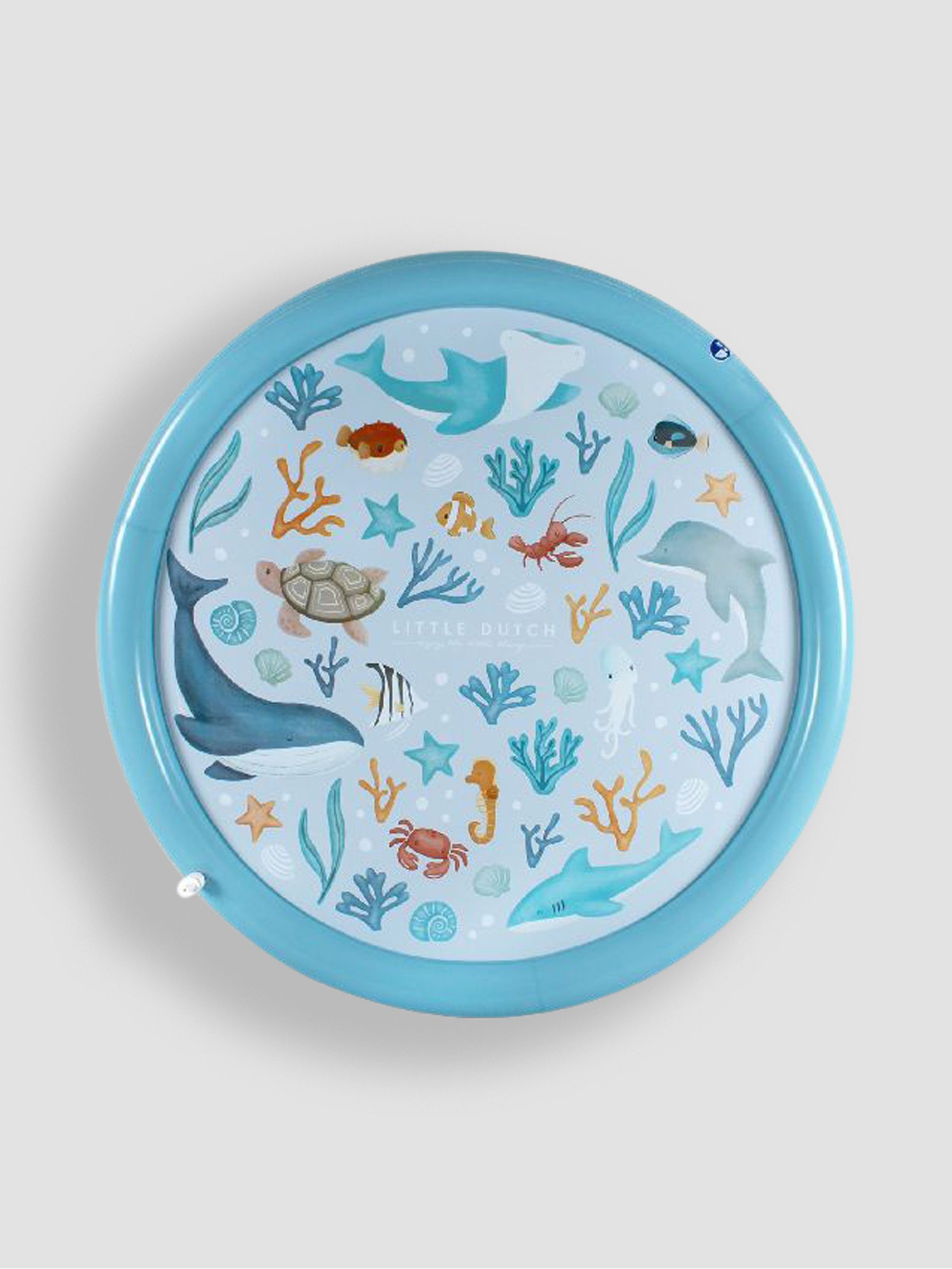 Little Dutch Ocean Dreams Sprinkler Mat Blue - Image 3 of 4