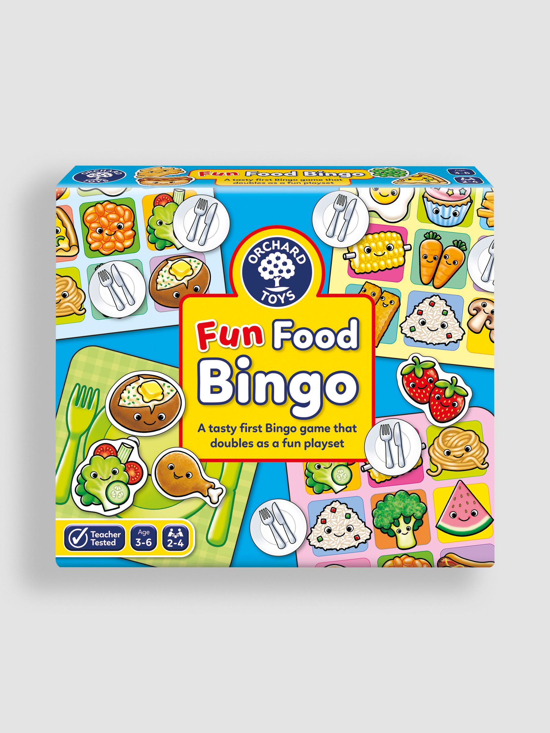 Orchard Toys Fun Food Bingo - Image 1 of 2