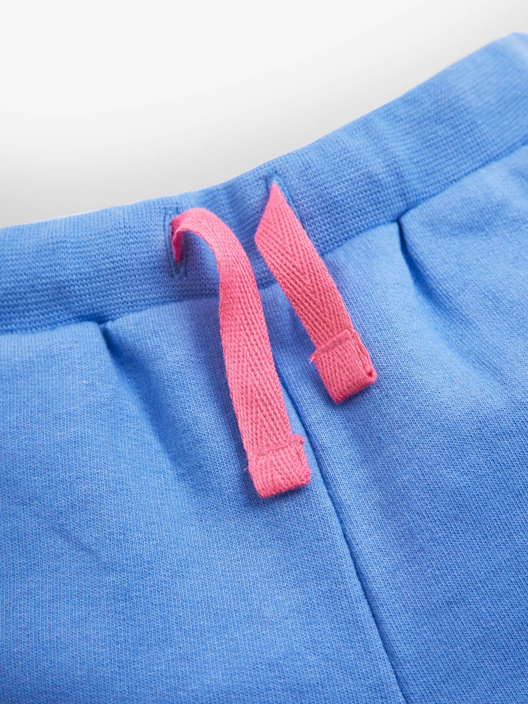 Dusky Pink 2-Pack Girls' Basics Pink & Blue Shorts - Image 4 of 5
