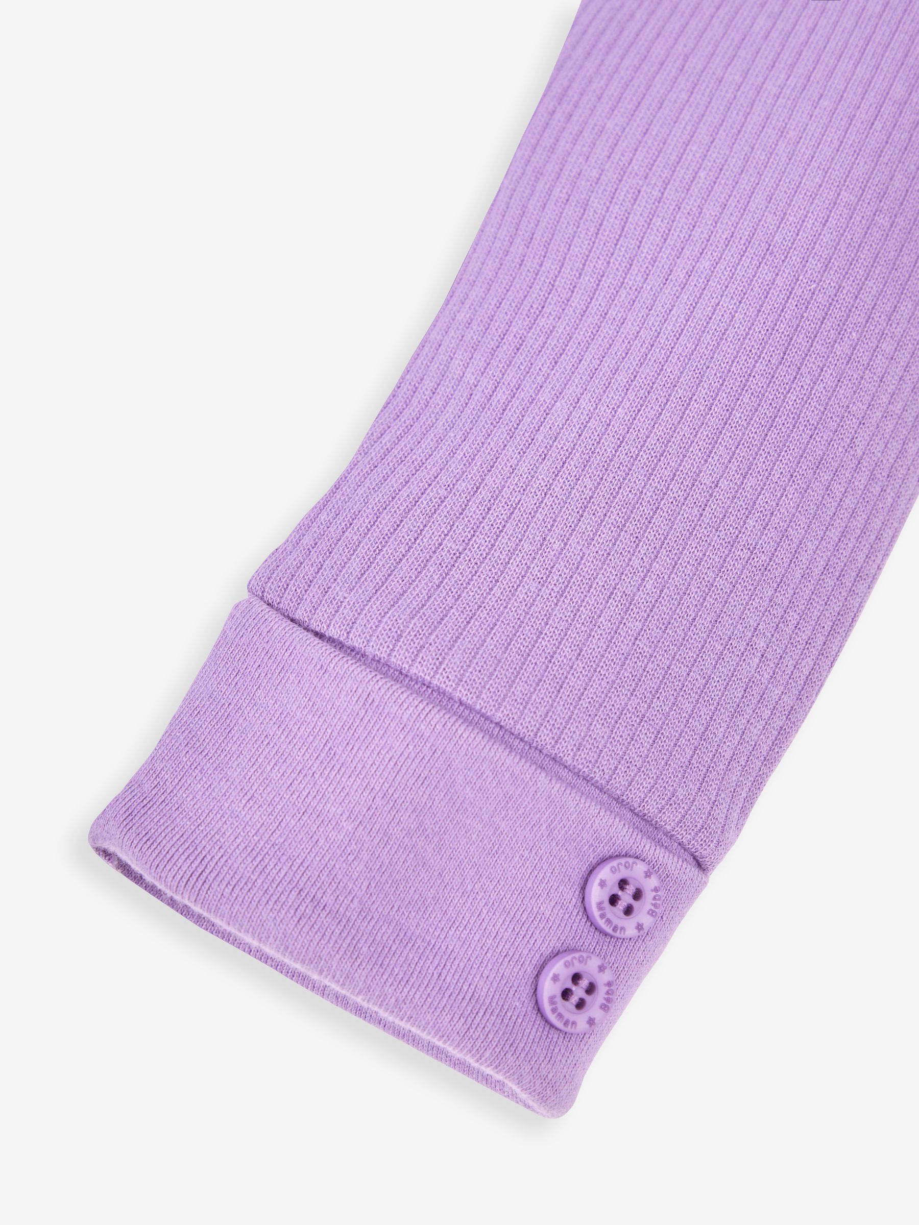 Lilac Purple & Pink 2-Pack Rib Leggings - Image 4 of 5
