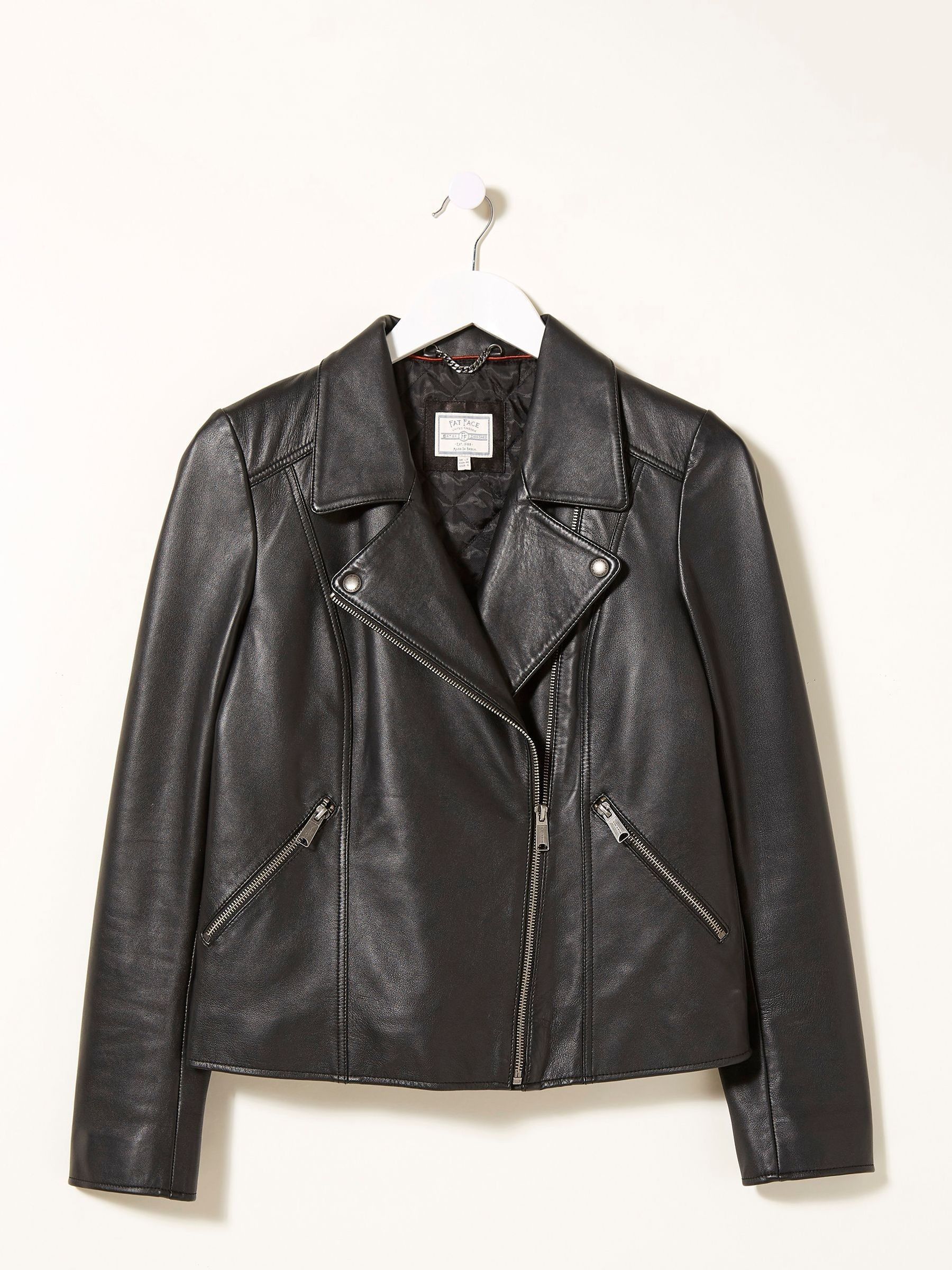 Black Biker Bethany Jacket - Image 10 of 10