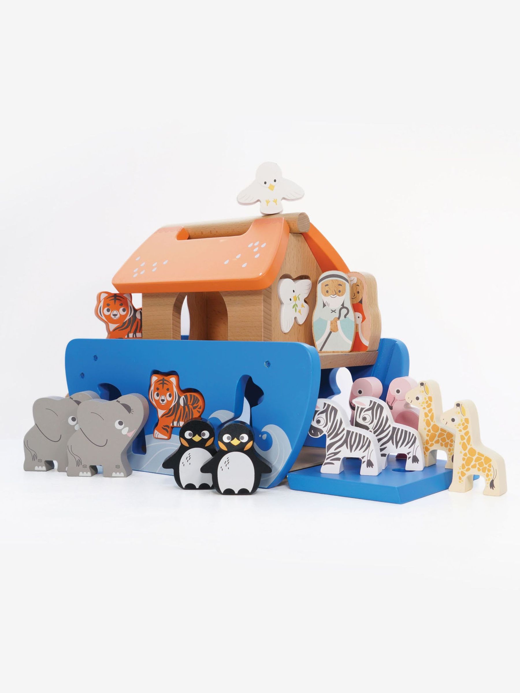 Le Toy Van Noah's Ark Shape Sorter - Image 3 of 6