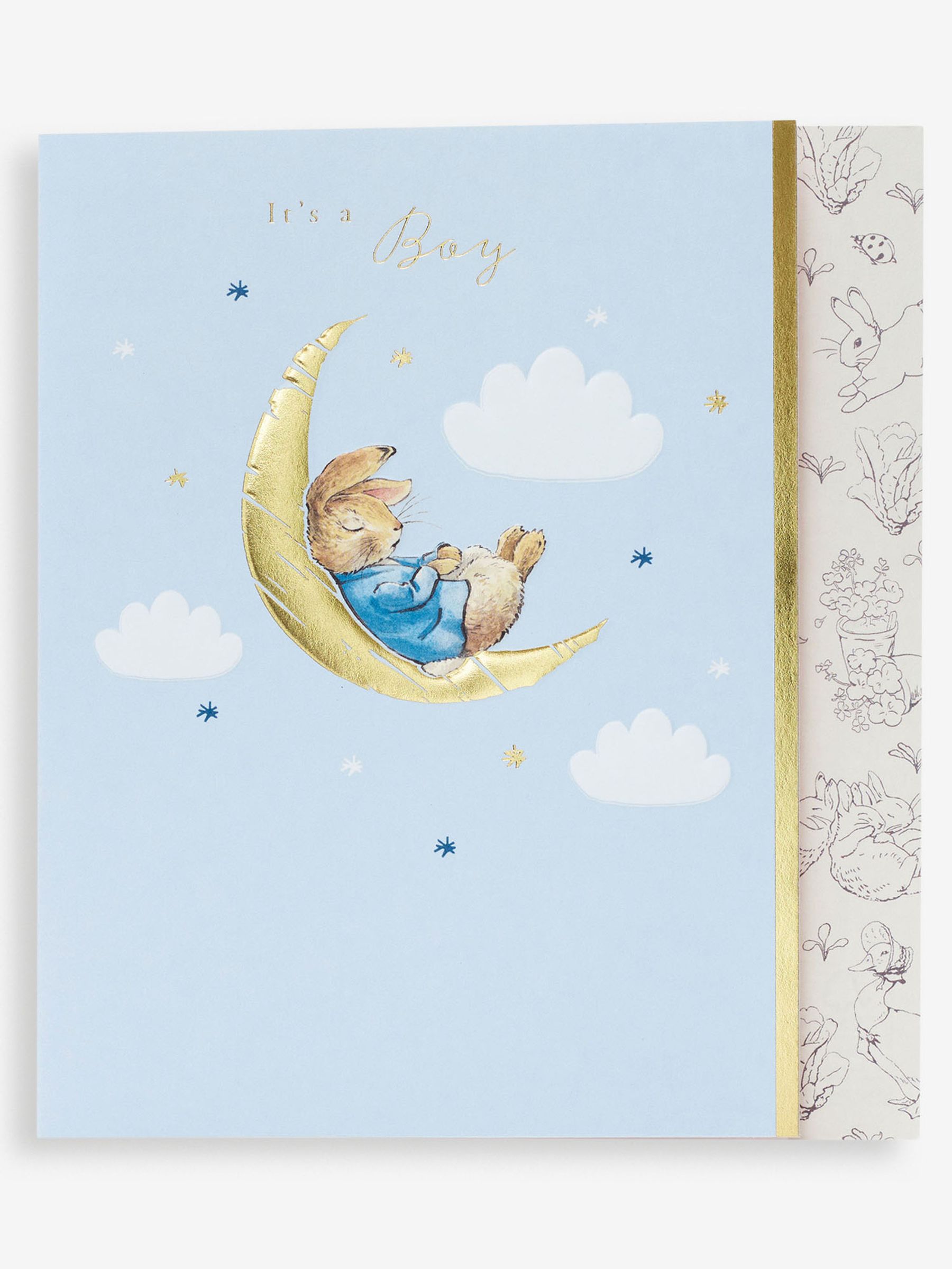 Peter Rabbit New Baby Card - Image 2 of 5