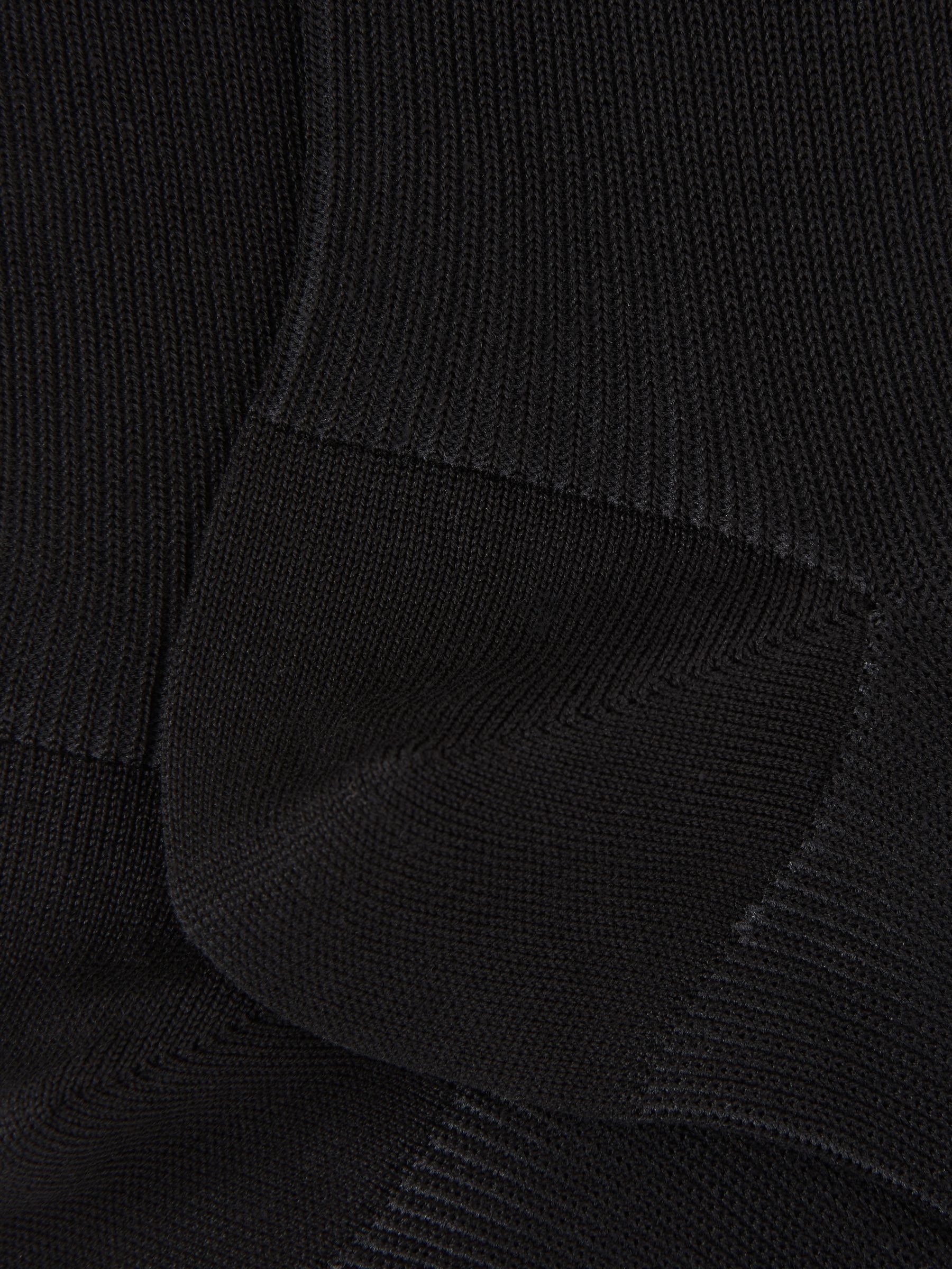 Two Tone Cotton Socks in Black - Image 3 of 3