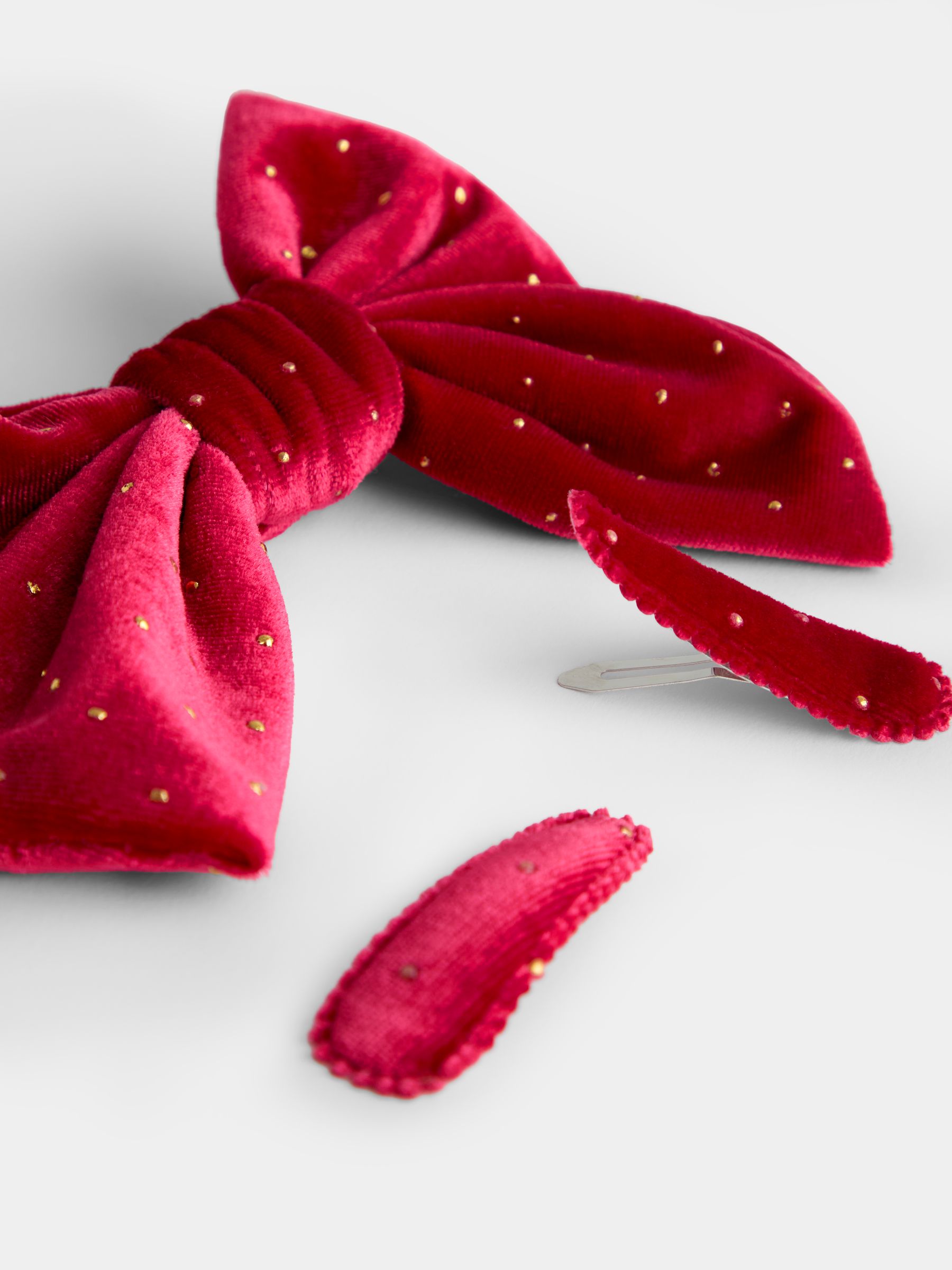 Red 3 Pack Hair Accessories - Image 4 of 5