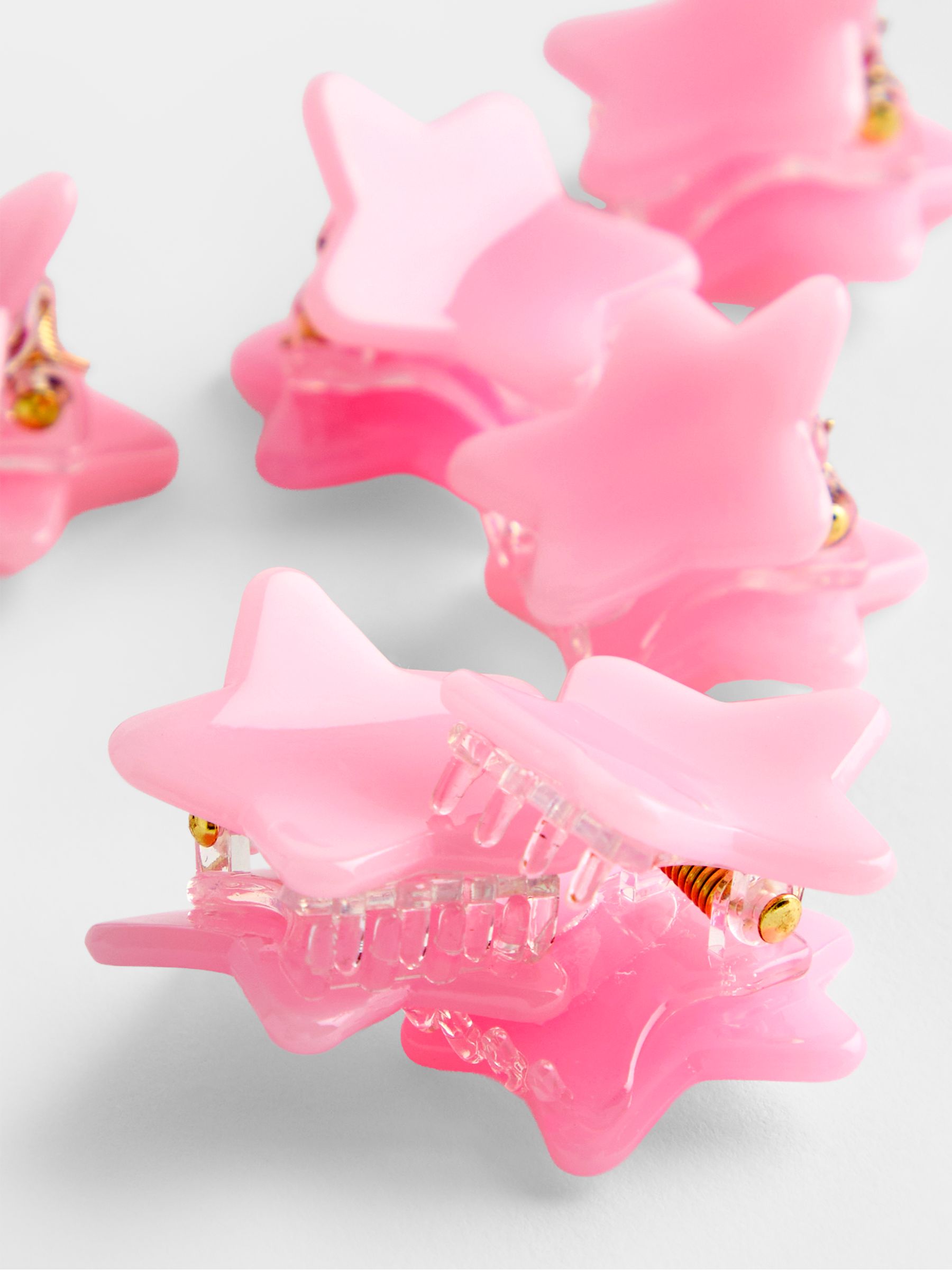 Pink 6 Pack Hair Accessories Set - Image 2 of 4