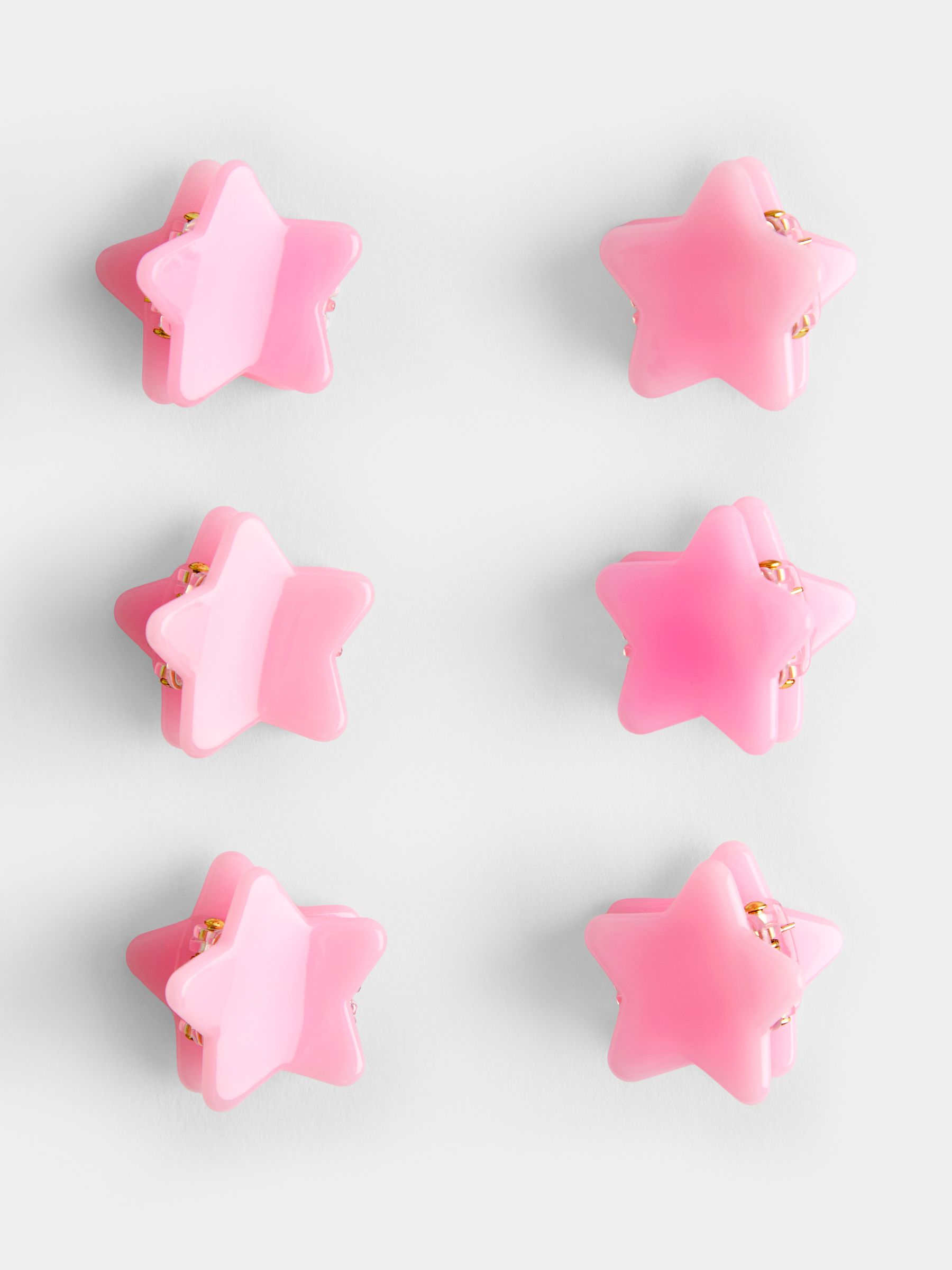 Pink 6 Pack Hair Accessories Set - Image 3 of 4