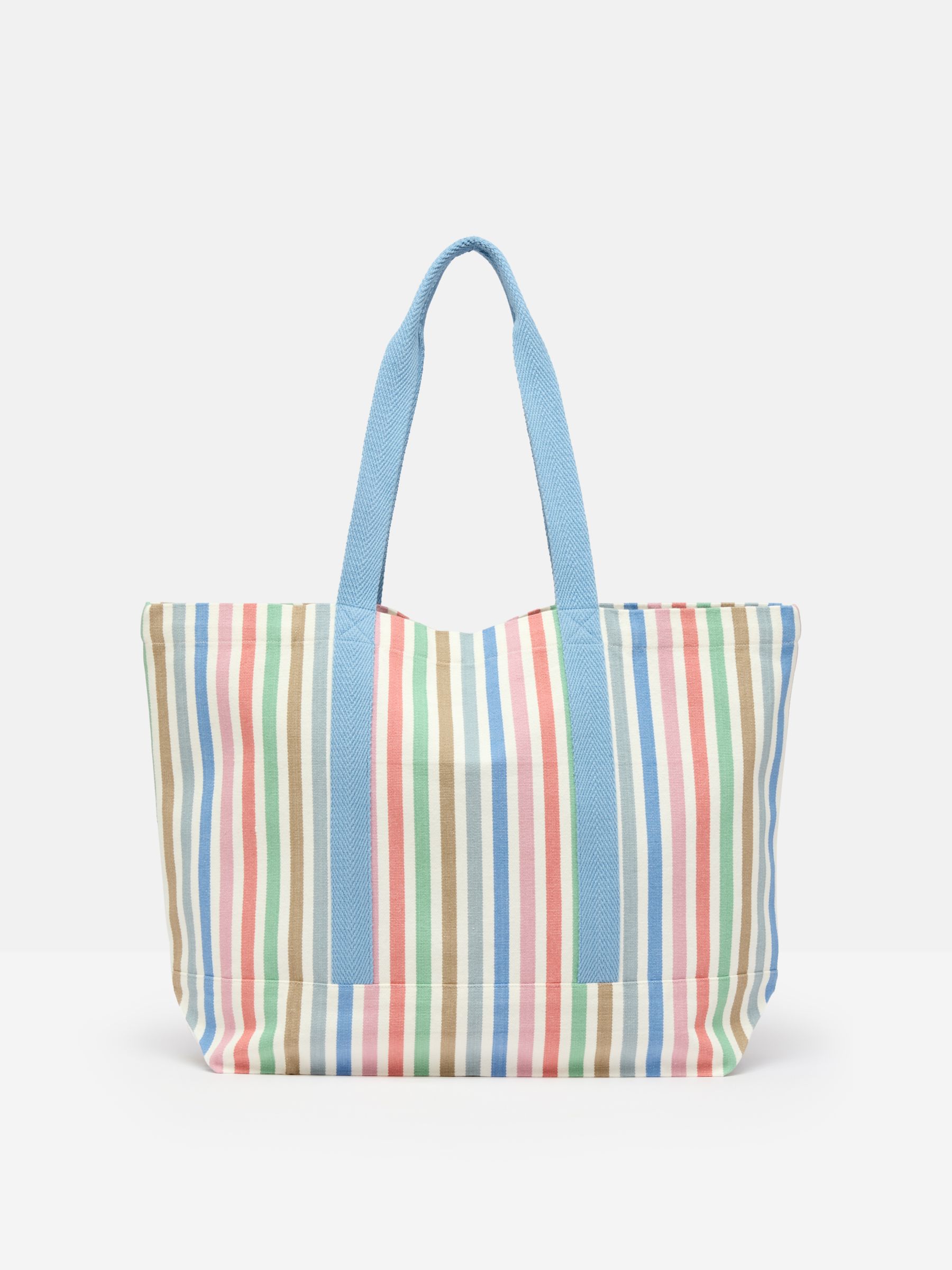 Promenade Multi Striped Canvas Beach Bag - Image 5 of 7
