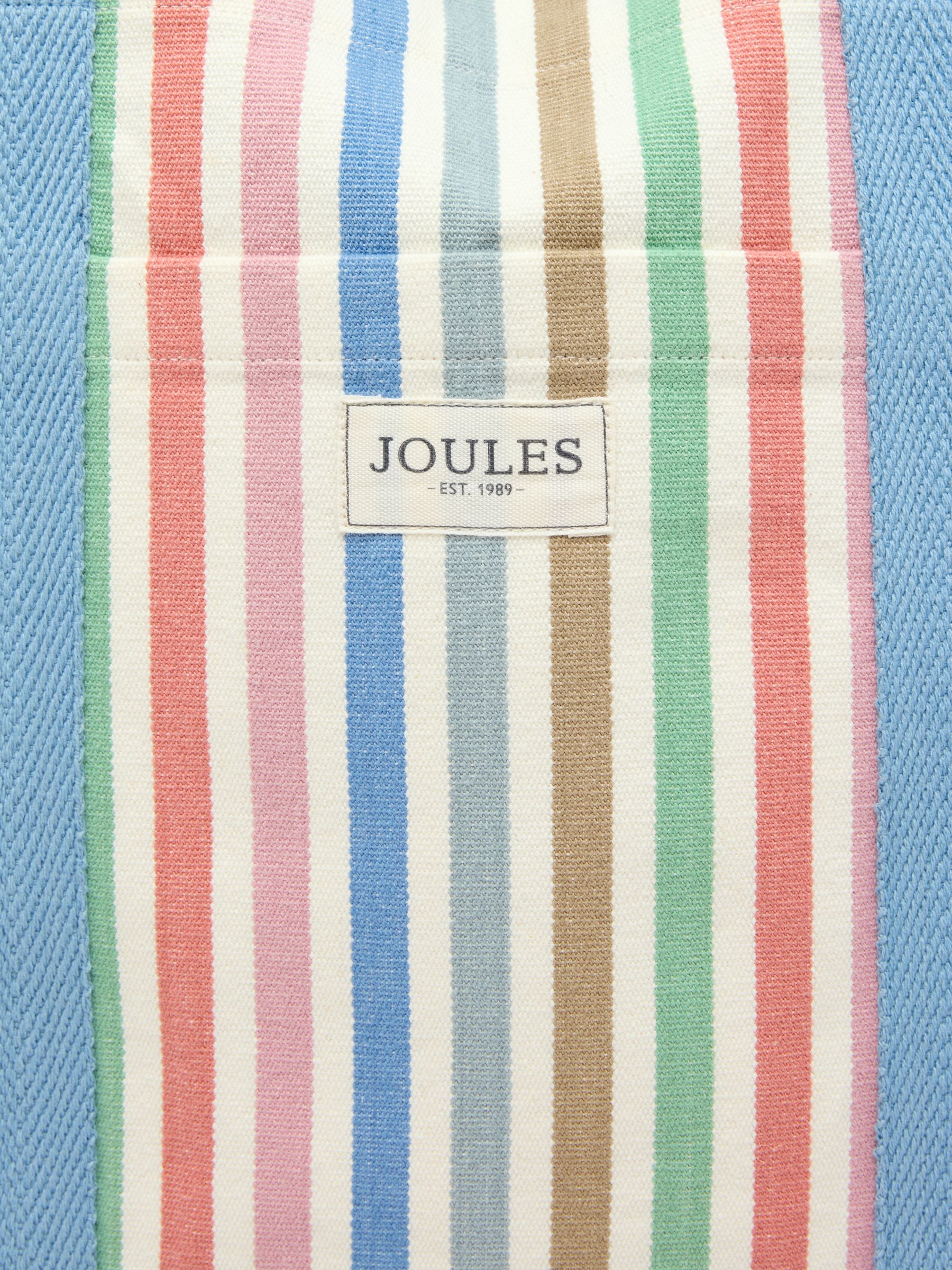 Promenade Multi Striped Canvas Beach Bag - Image 9 of 9