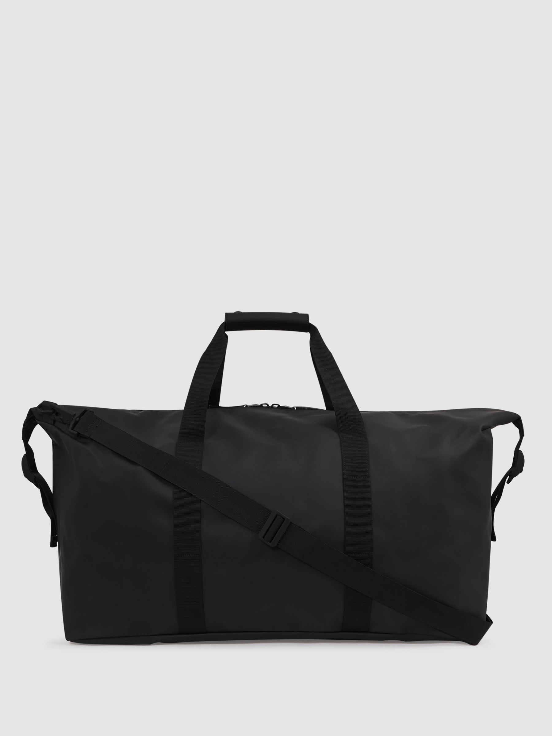 Rains Large Weekend Bag in Black - Image 4 of 5