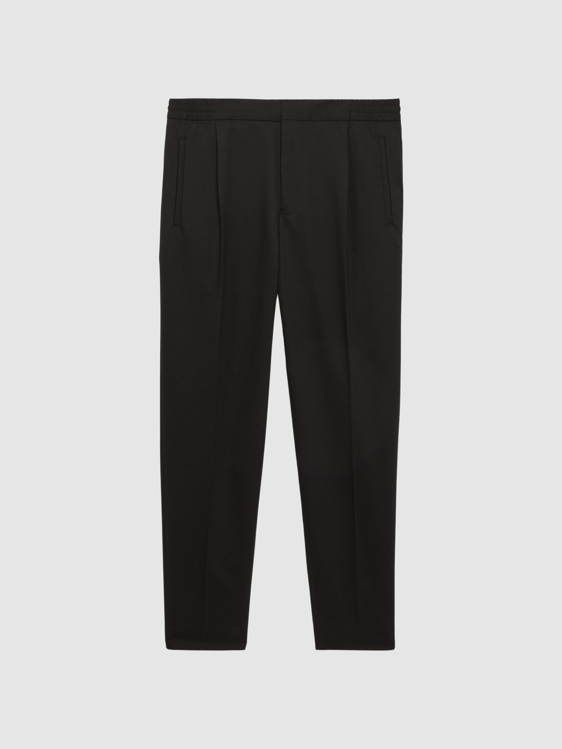 Technical Elasticated Trousers in Black - Image 5 of 5