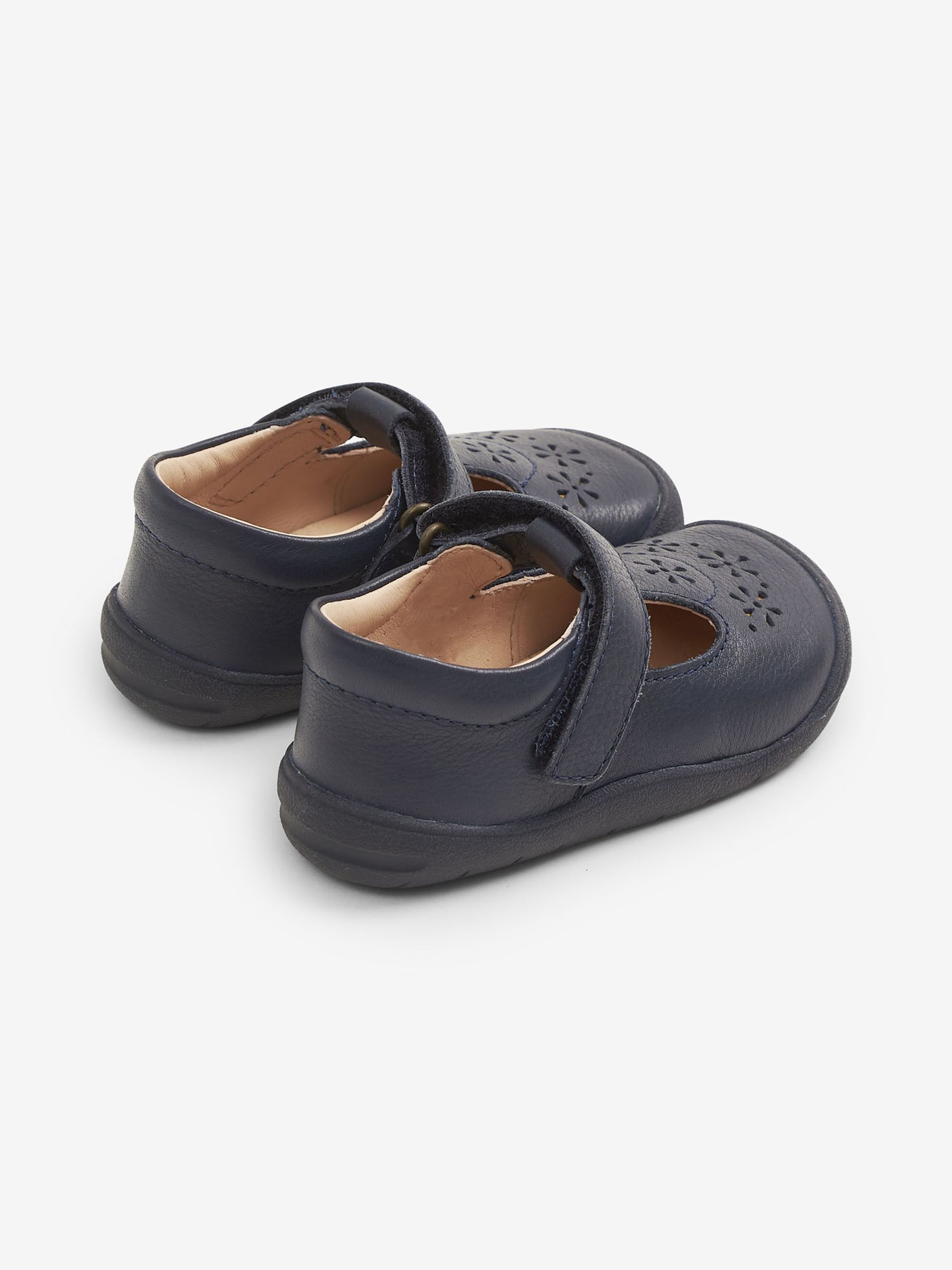 Navy Girls' Start-Rite T-Bar First Walker Shoes - Image 2 of 4