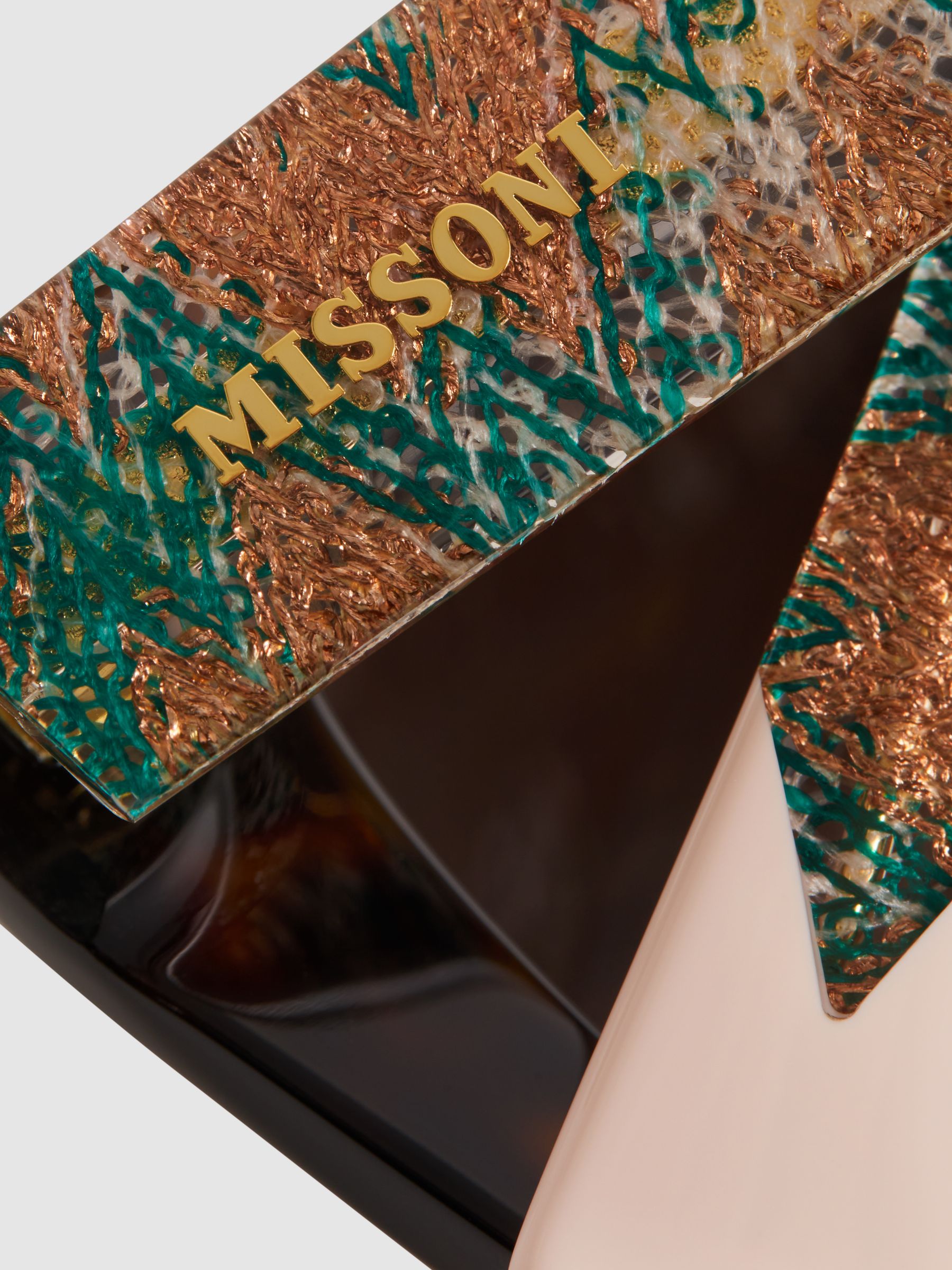 Missoni Eyewear Tortoiseshell Sunglasses in Tortoise - Image 4 of 4