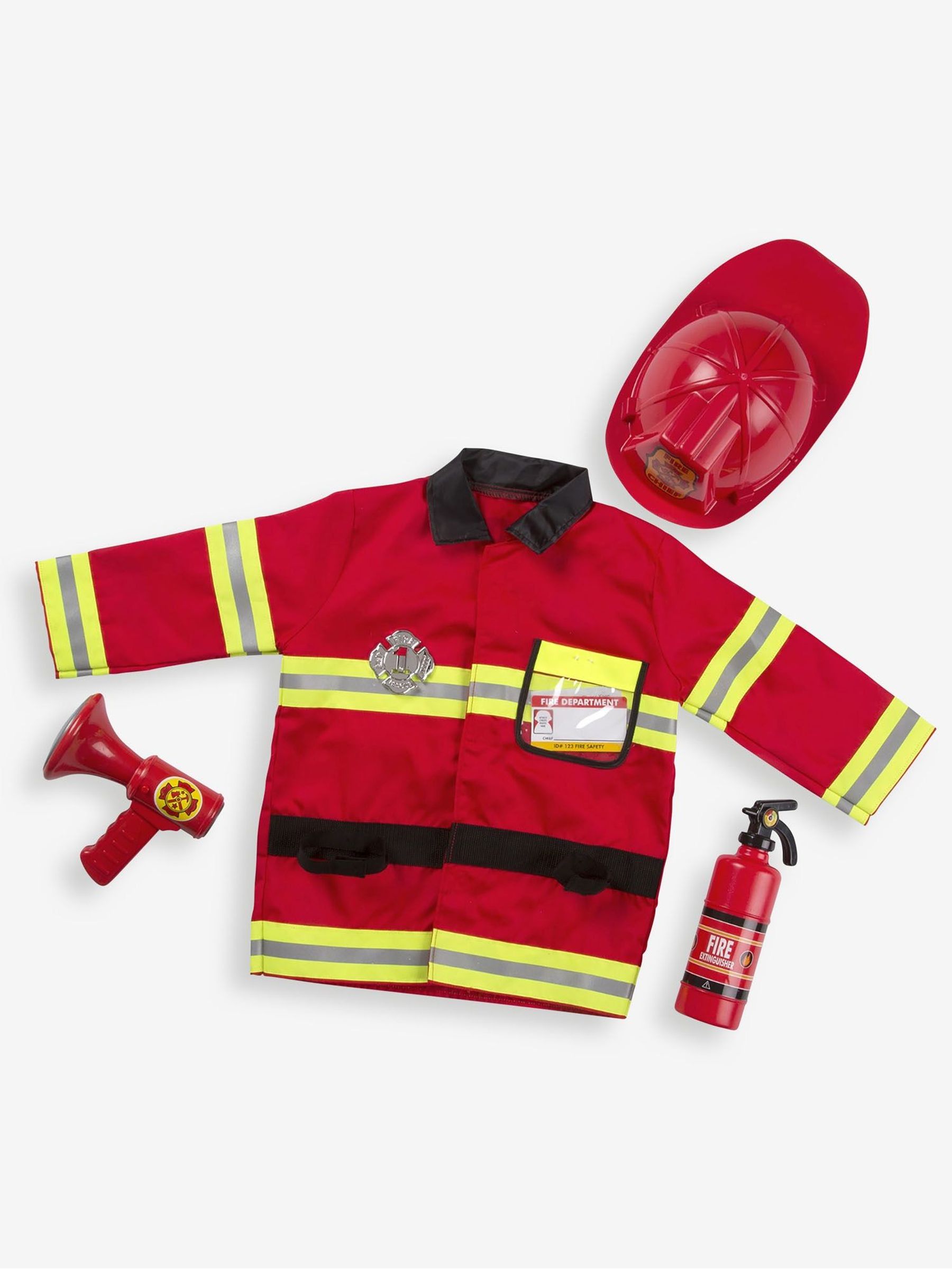 Melissa & Doug Fire Fighter Role Play Set - Image 3 of 9