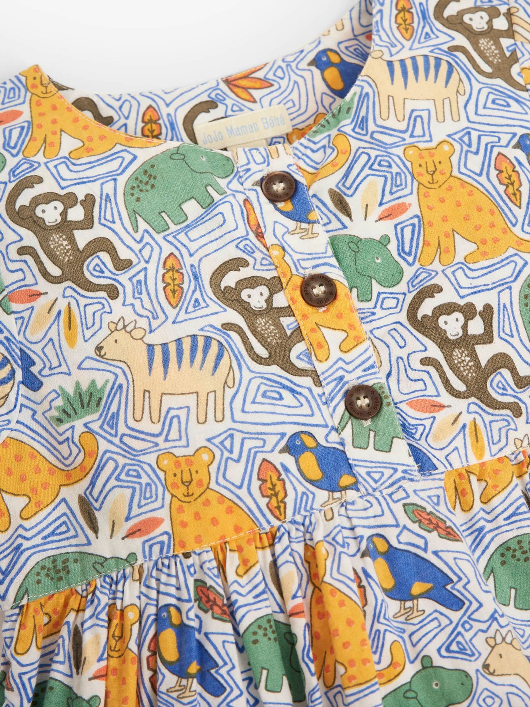 Ecru Safari Button Front Dress - Image 5 of 5