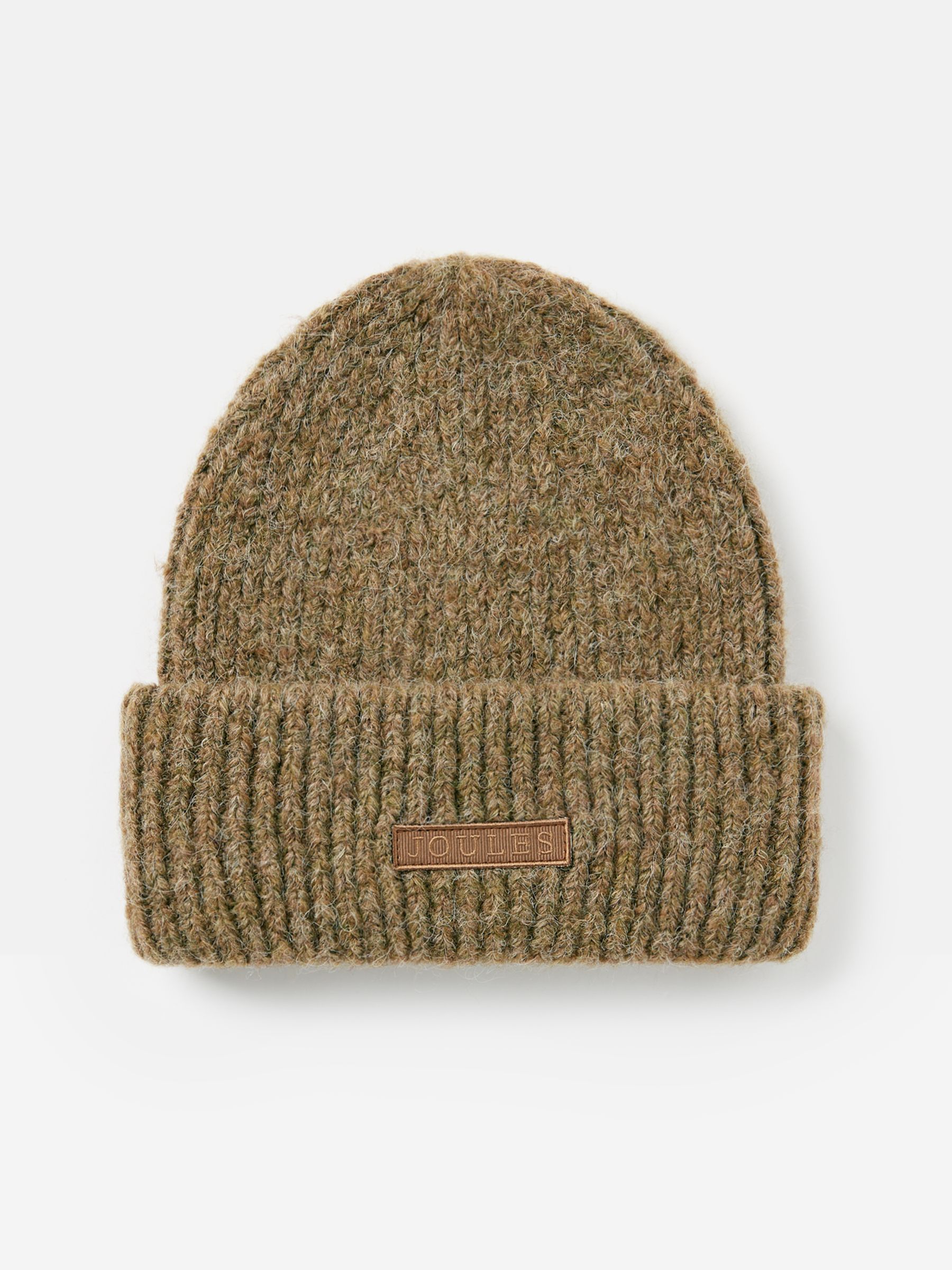 Eloise Brown Oversized Knitted Beanie Hat - Image 3 of 4