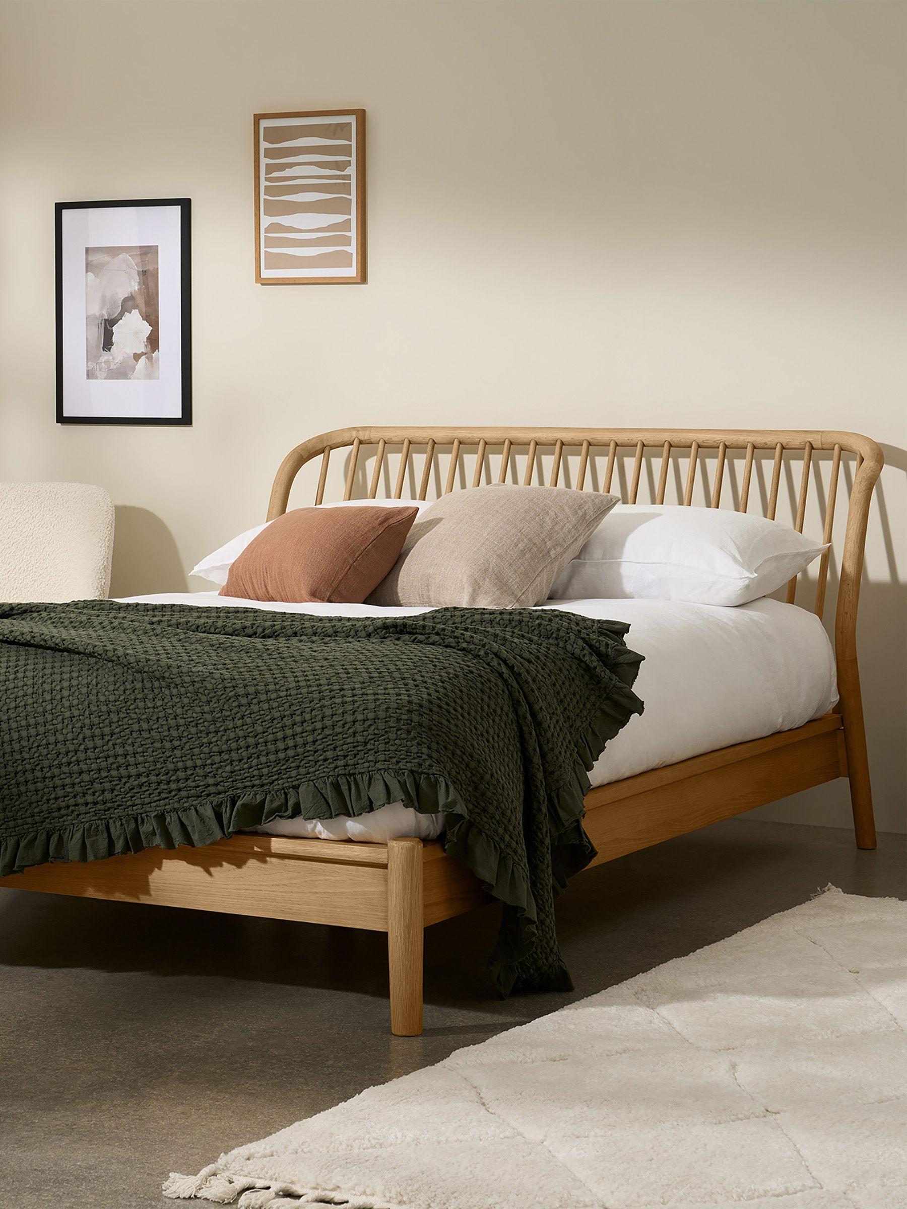 Tacoma Bed in Oak - Image 1 of 3
