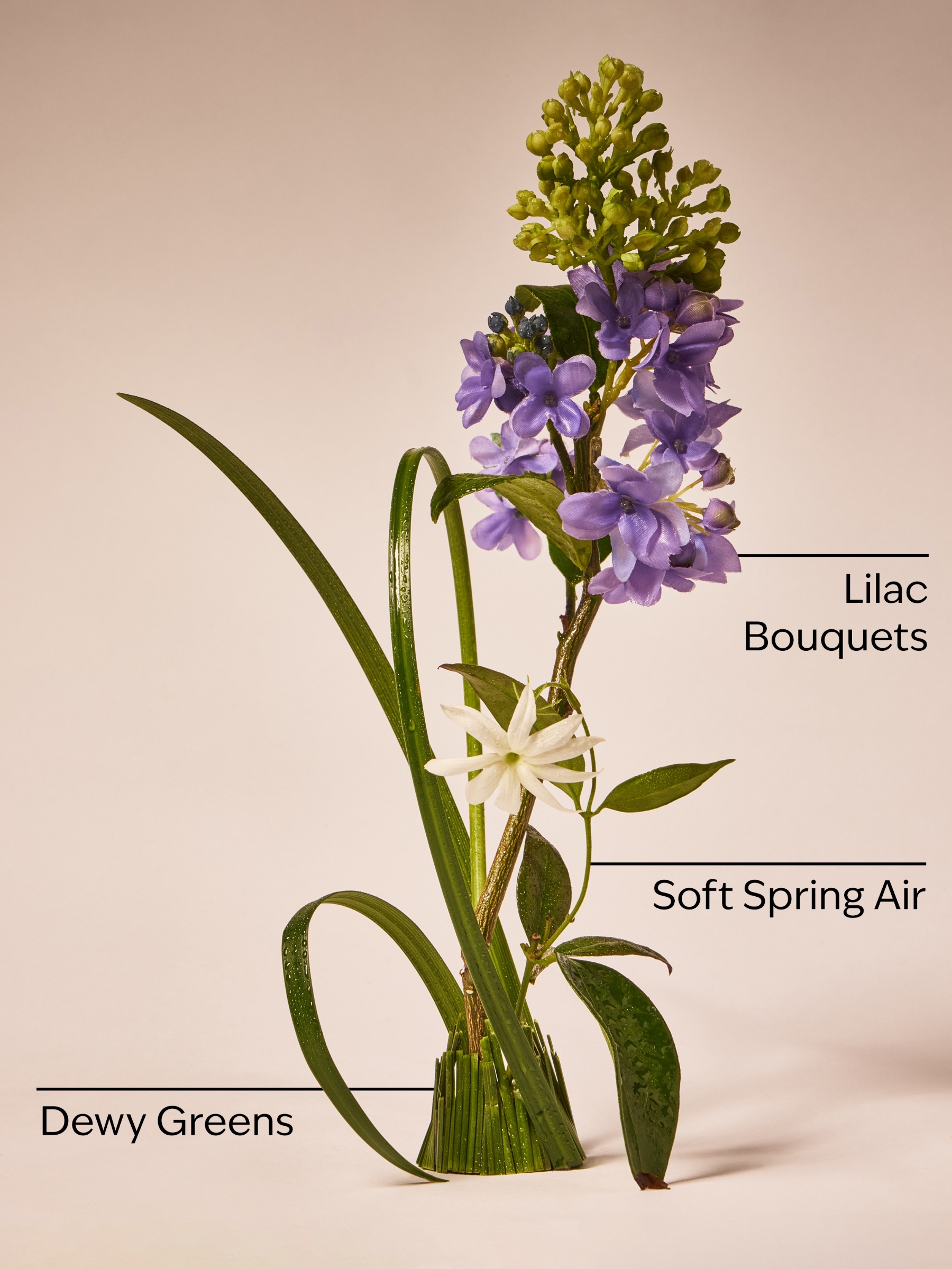 Fresh Cut Lilacs 3-Wick Candle 411g - Image 3 of 3