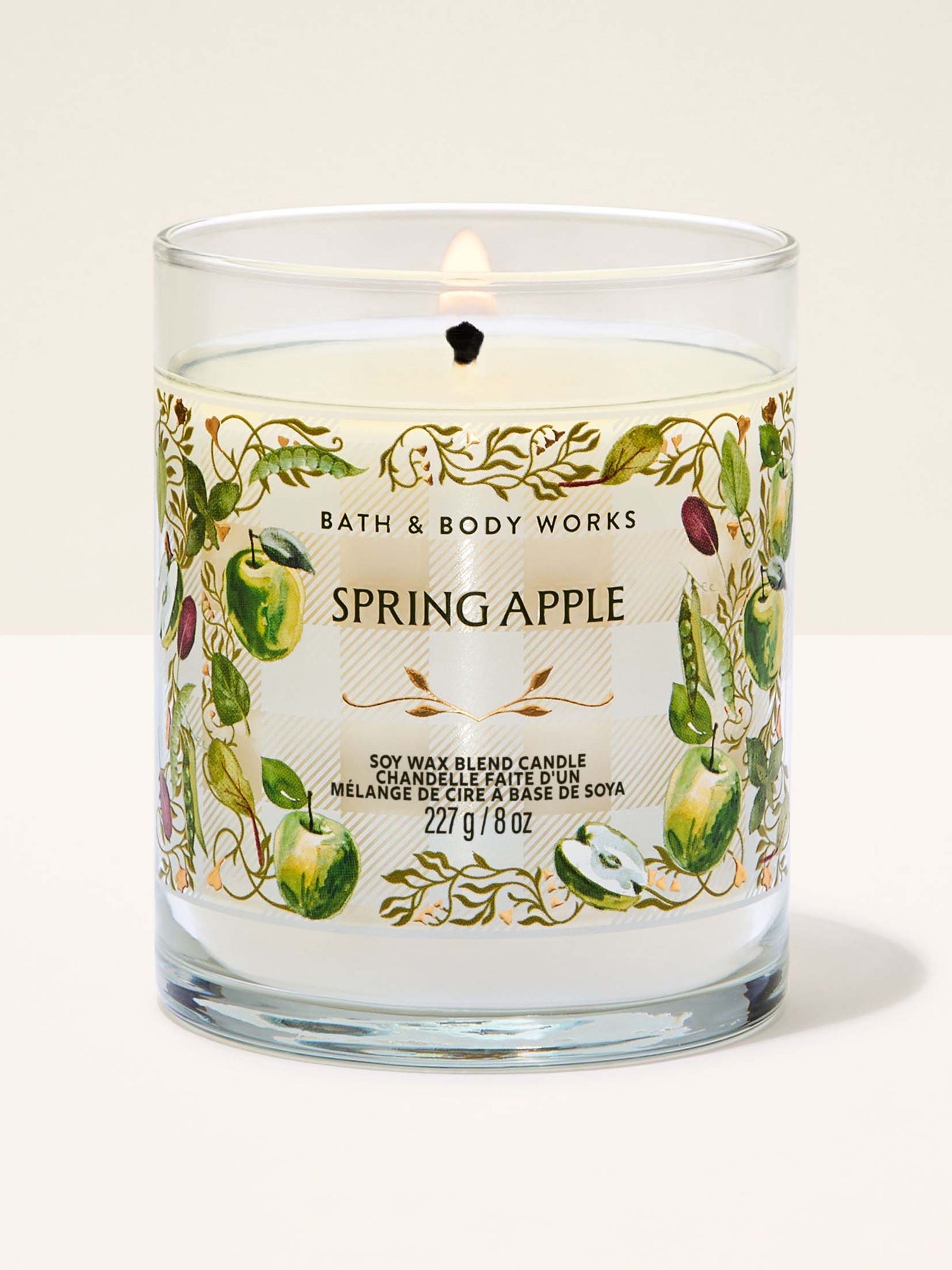 Spring Apple Single Wick Candle 227g - Image 1 of 3