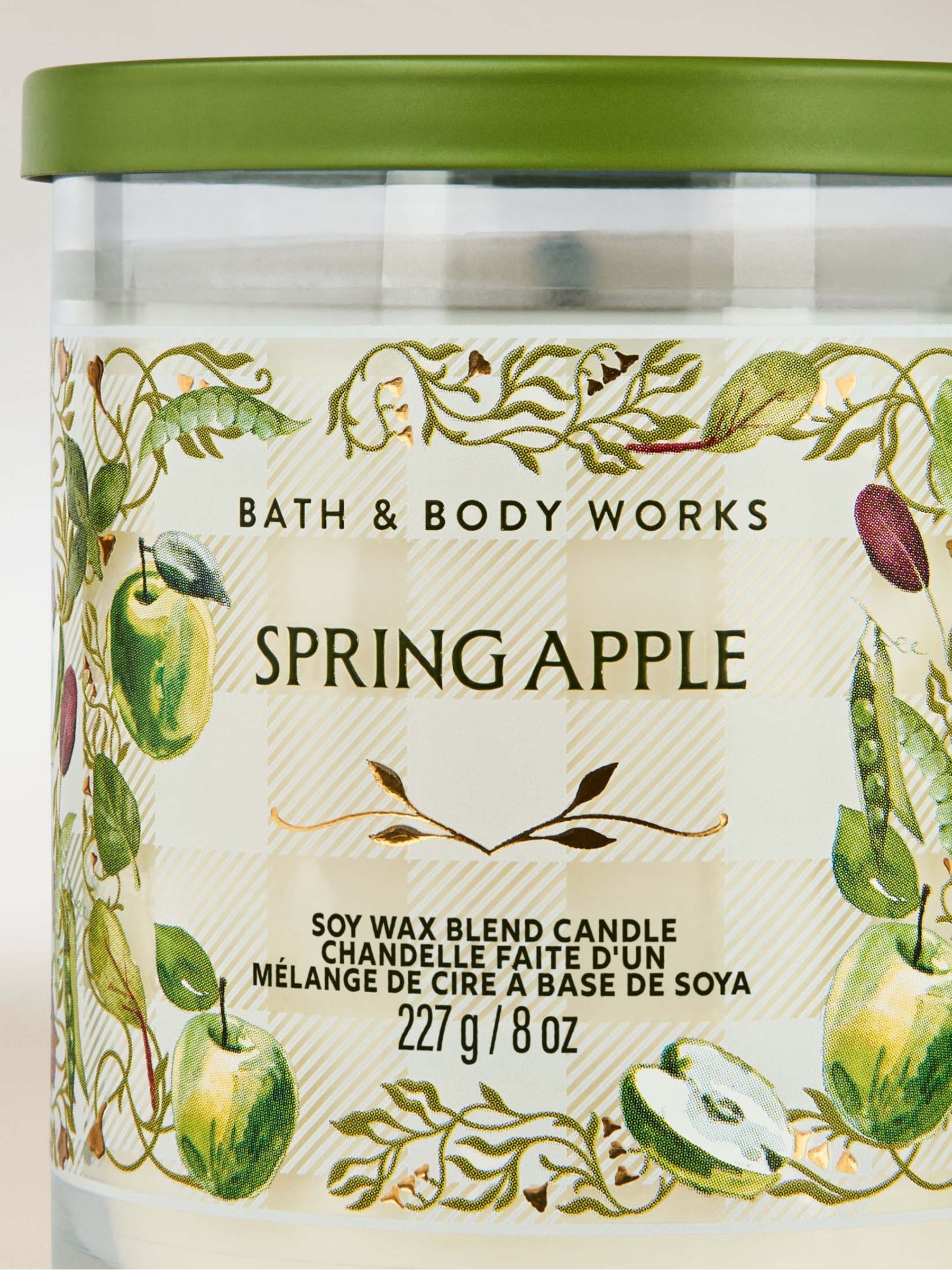 Spring Apple Single Wick Candle 227g - Image 2 of 3
