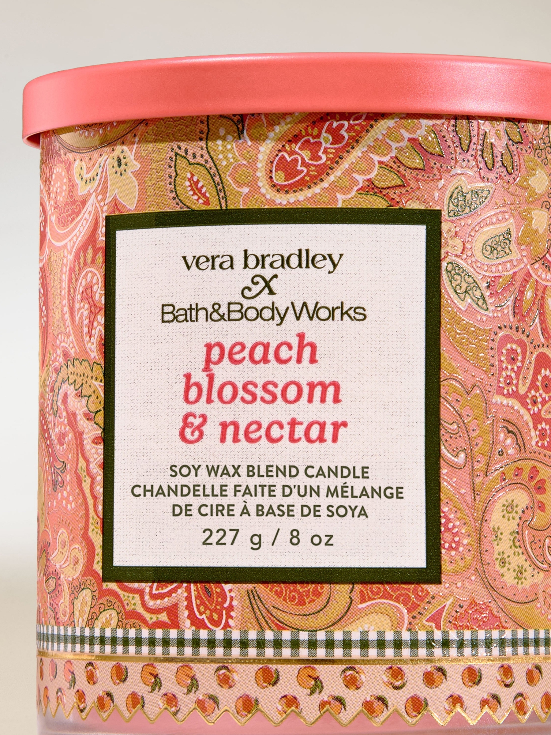 Peach Blossom and Nectar Single Wick Candle 7ml - Image 2 of 3