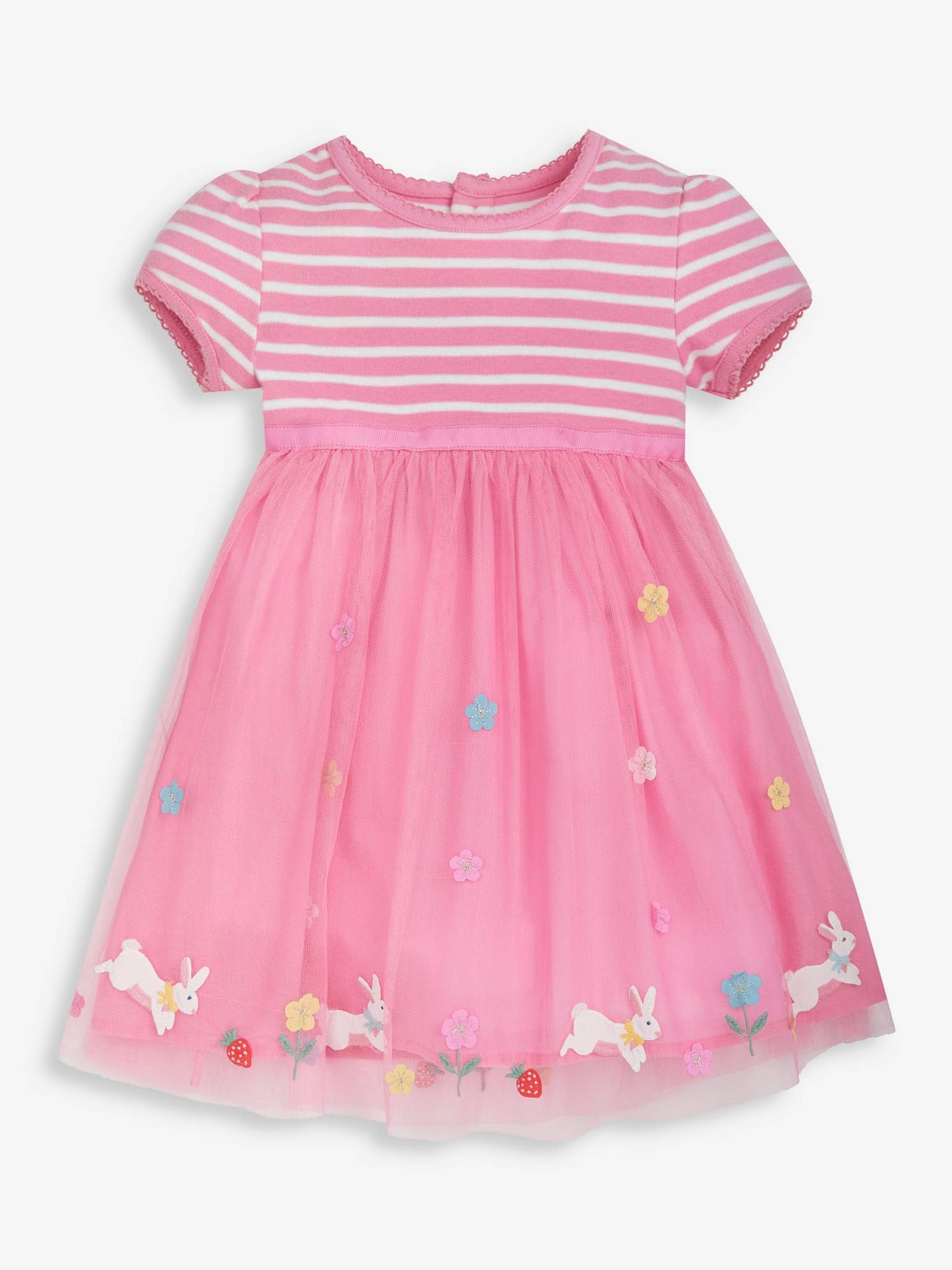 Pink Bunny Tulle Party Dress - Image 3 of 5