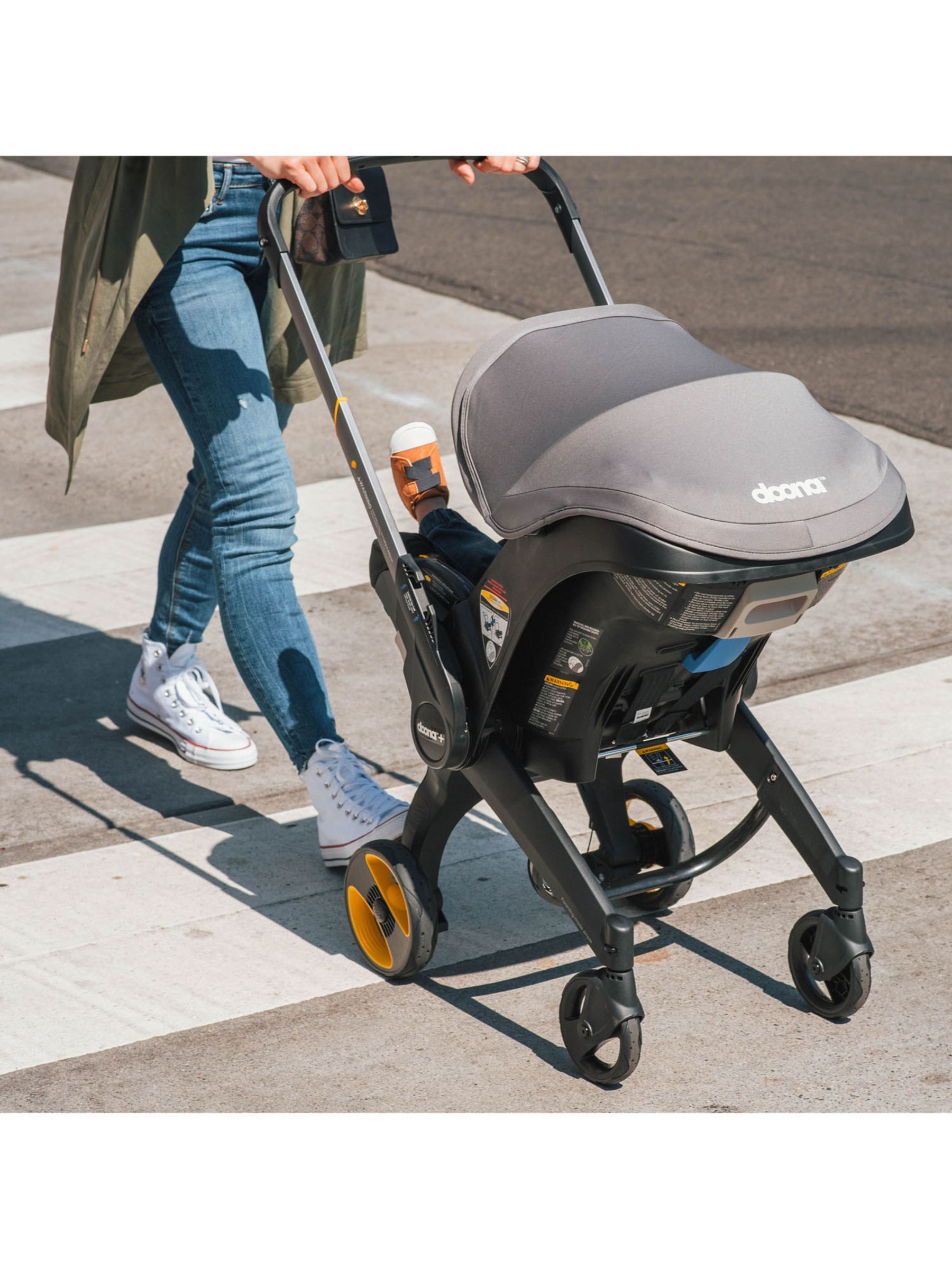 Black Doona™ Infant Car Seat Nitro Black - Image 1 of 12