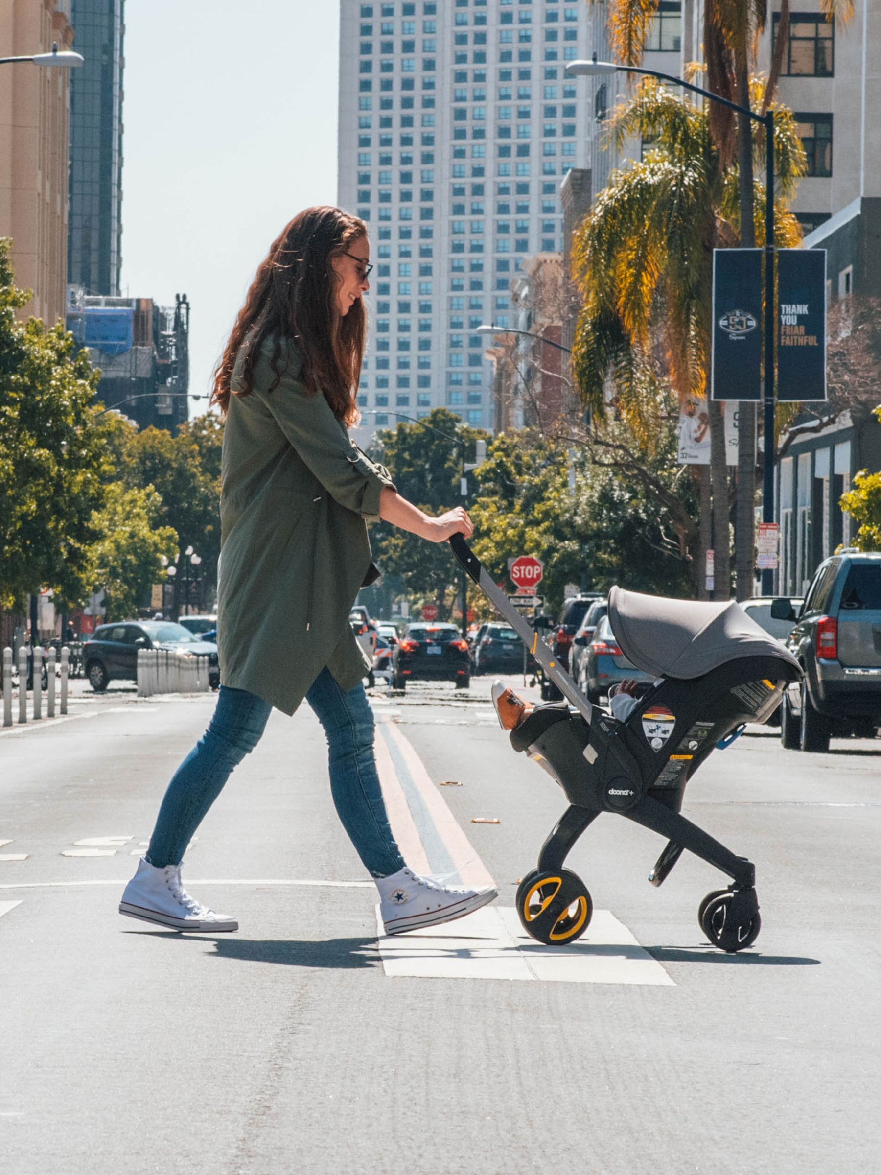 Black Doona™ Infant Car Seat Nitro Black - Image 3 of 12