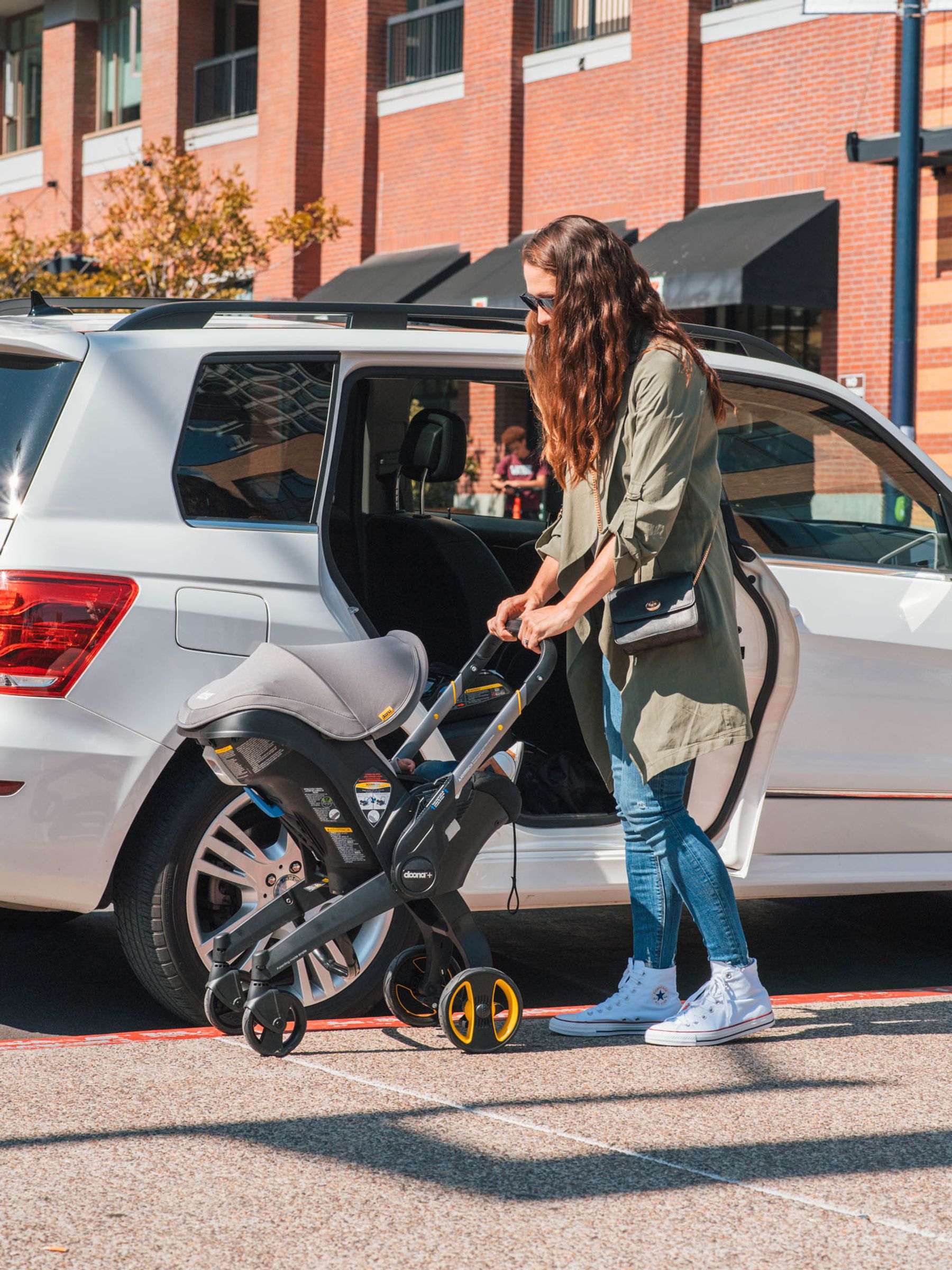 Black Doona™ Infant Car Seat Nitro Black - Image 4 of 12