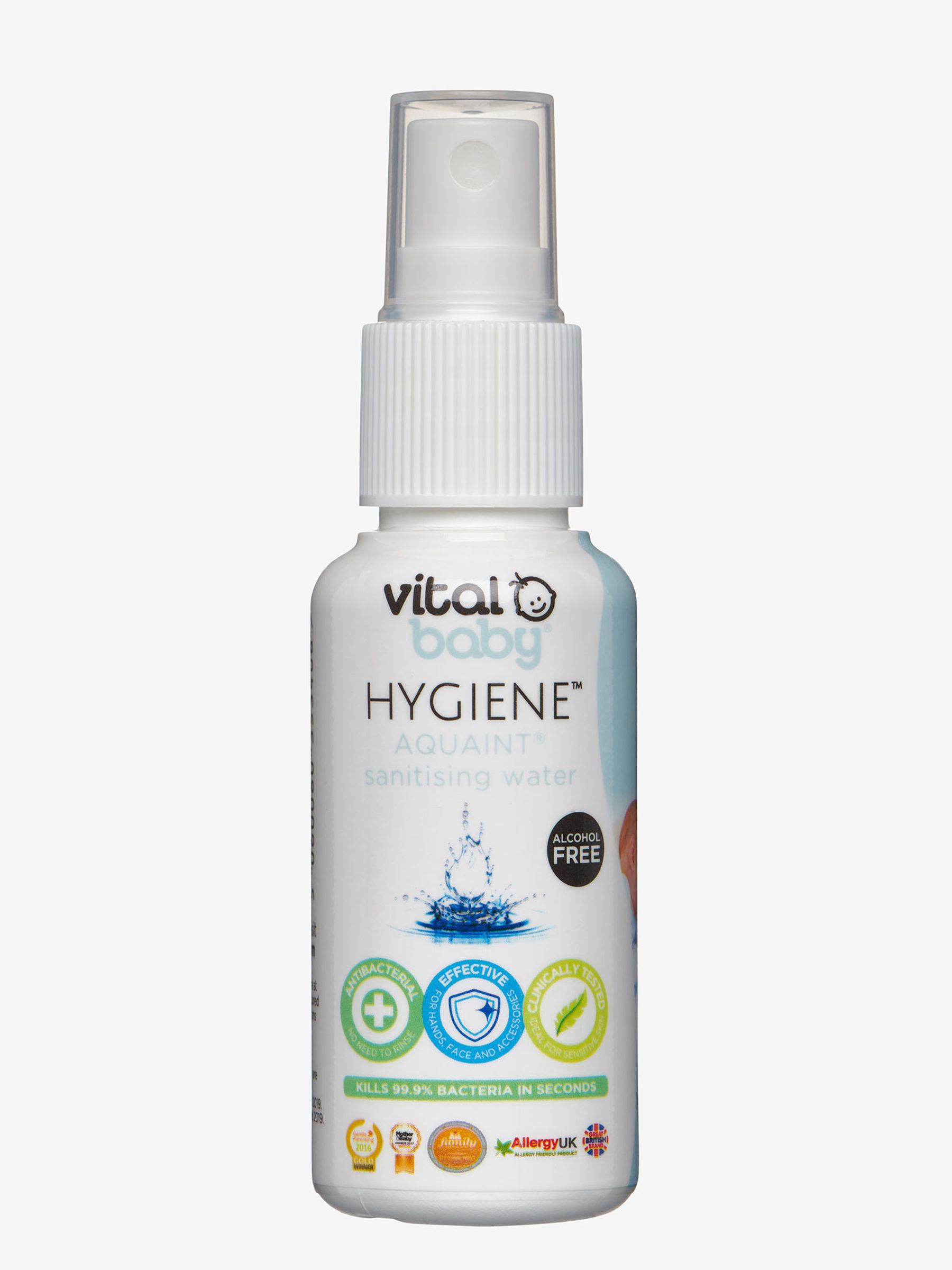 Vital Baby Aquaint Sanitising Water 50ml - Image 1 of 1