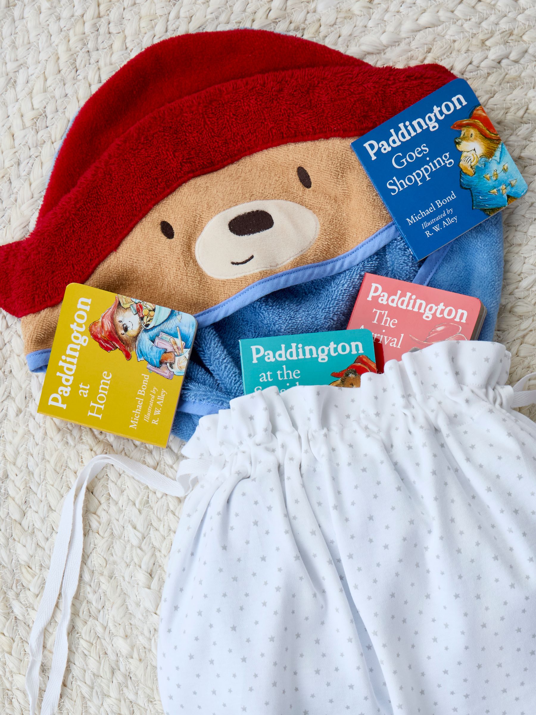 Paddington Hooded Towel & Books Gift Set - Image 2 of 4
