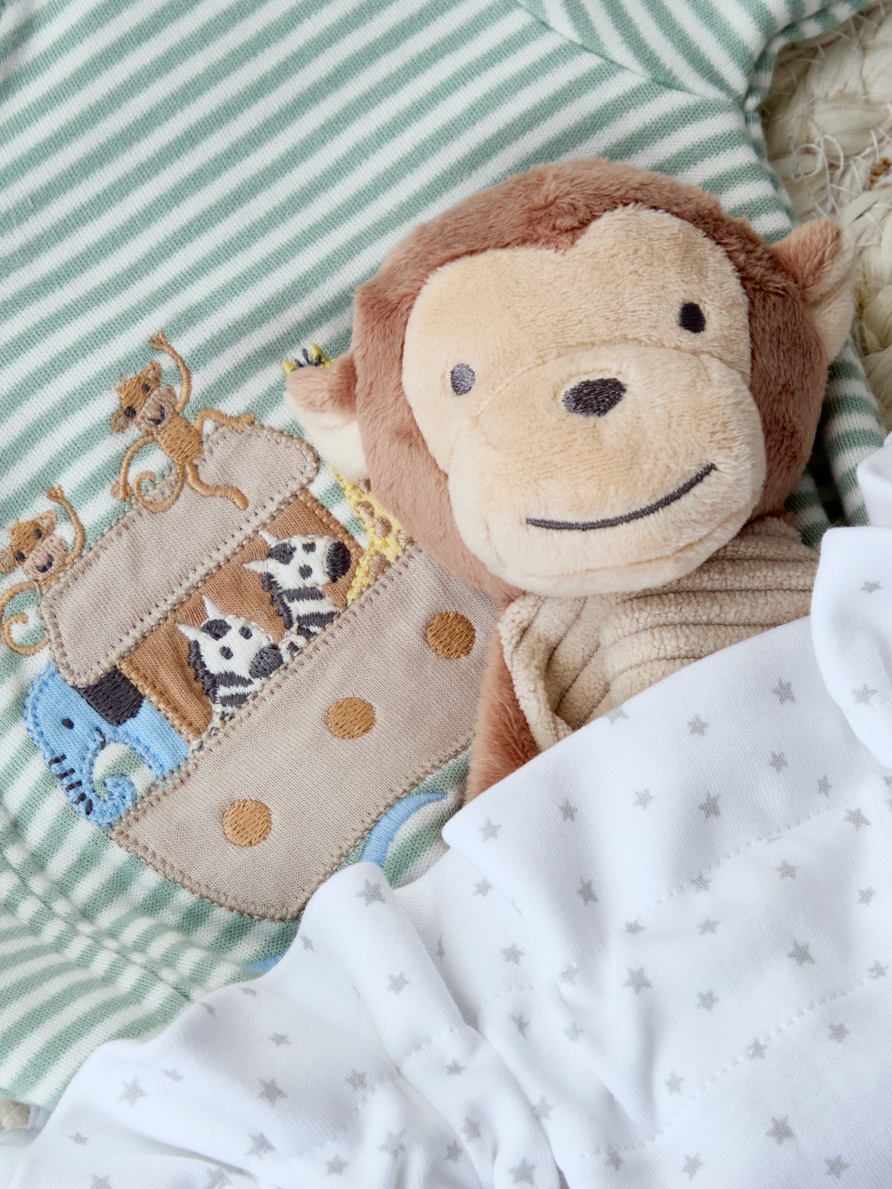 Sleepsuit, Comforter & Hooded Towel Giftset - Image 4 of 4