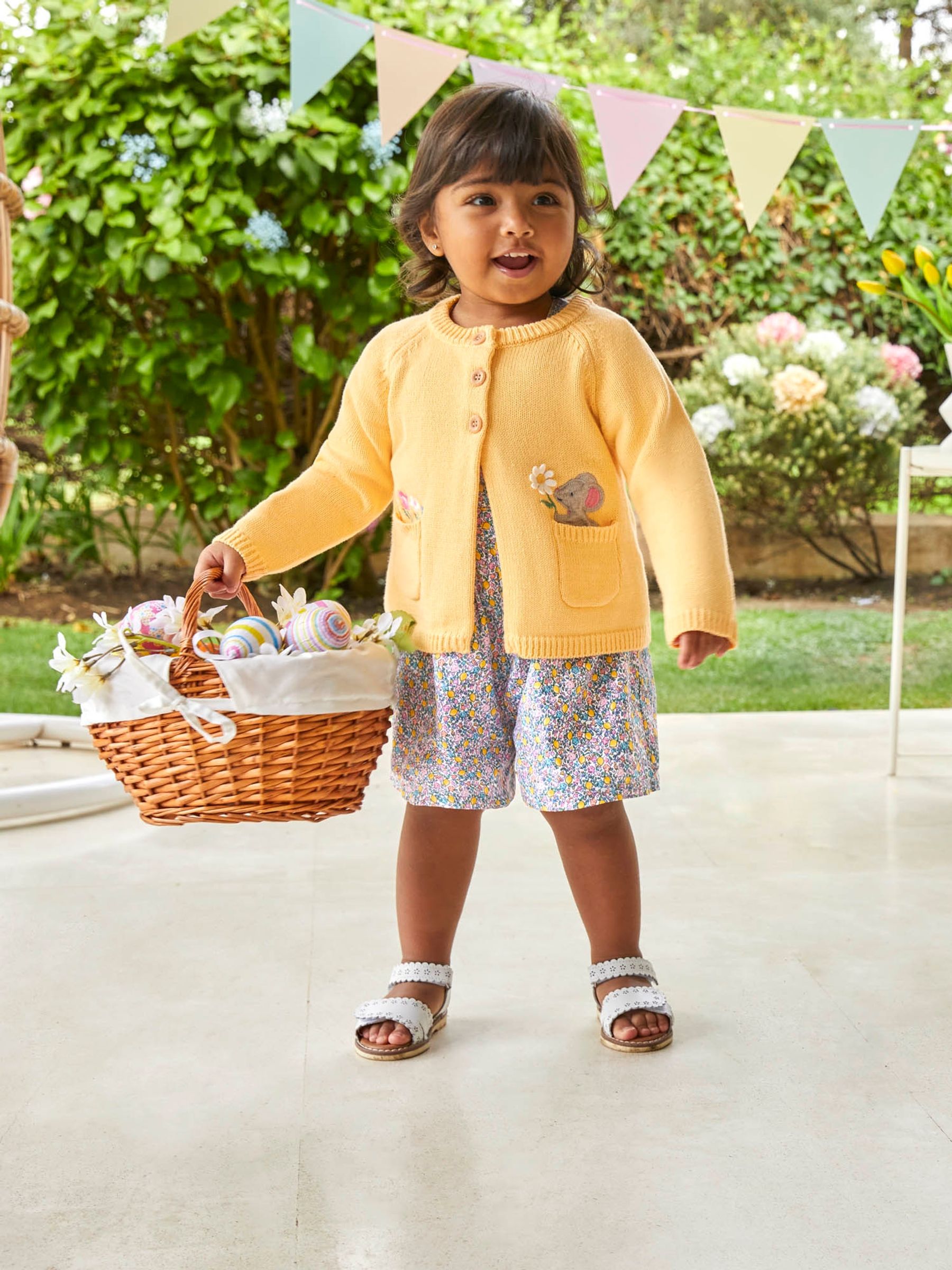 Yellow Mouse Pocket Cardigan - Image 1 of 6