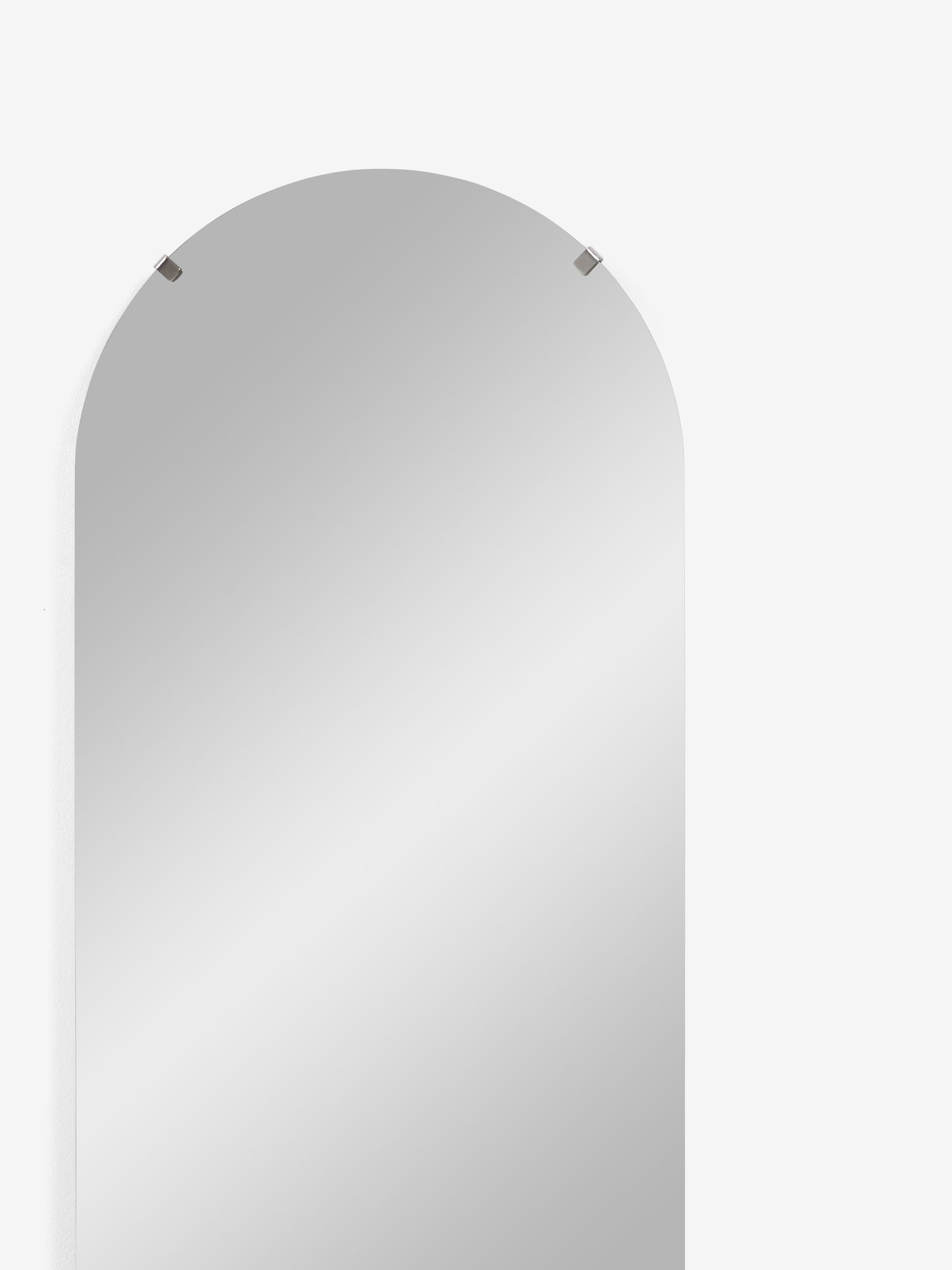 Jasper Conran London Clear Oval Clip Mirror - Image 4 of 4