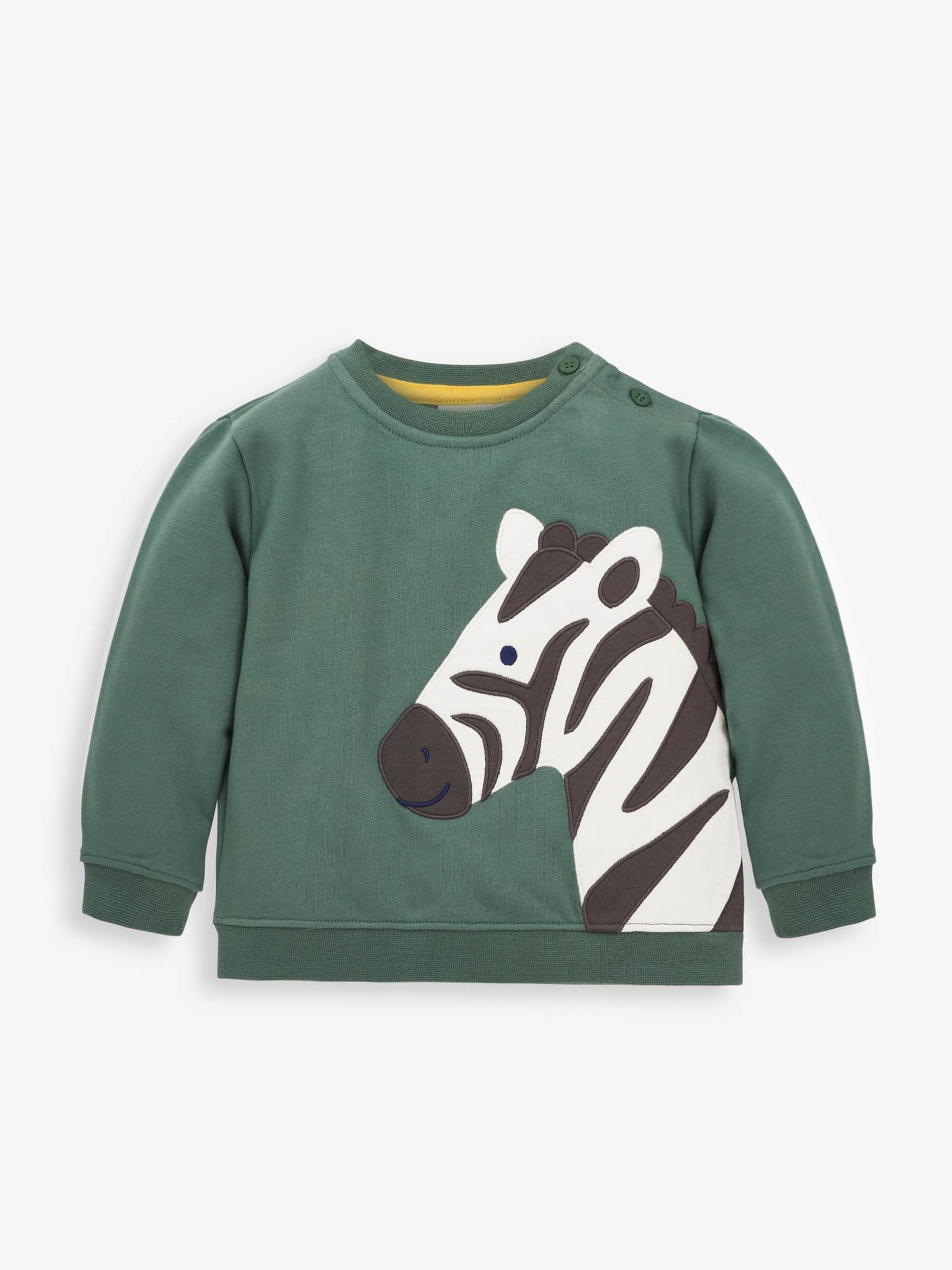 Khaki Kids' Zebra Sweatshirt - Image 1 of 3
