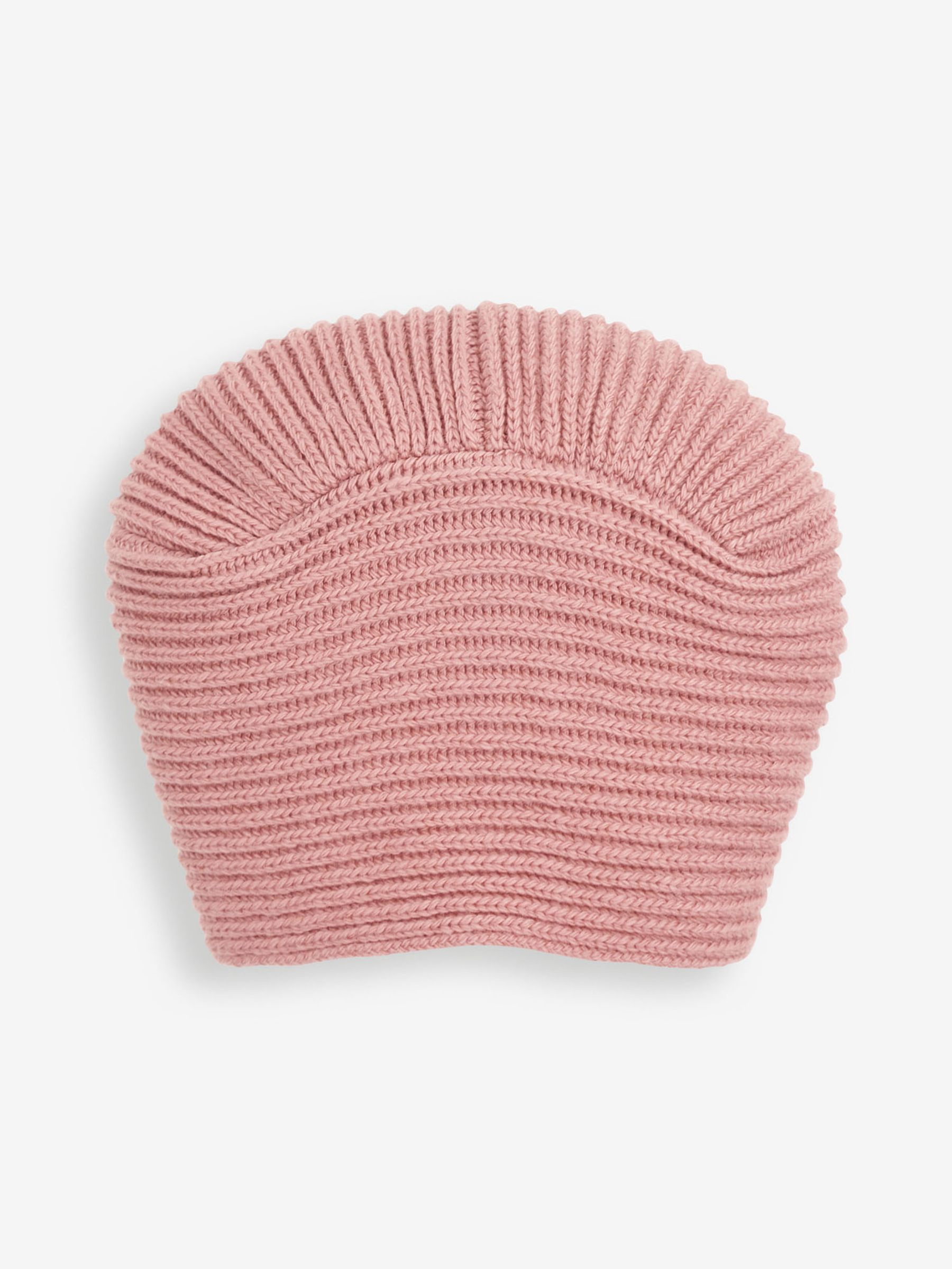 Pink Girls' Knitted Turban - Image 2 of 2