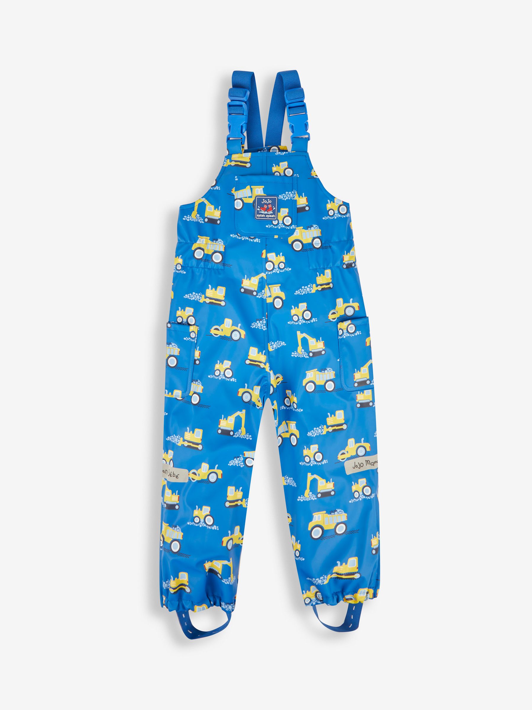 Cobalt Digger Print Waterproof Dungarees - Image 3 of 6
