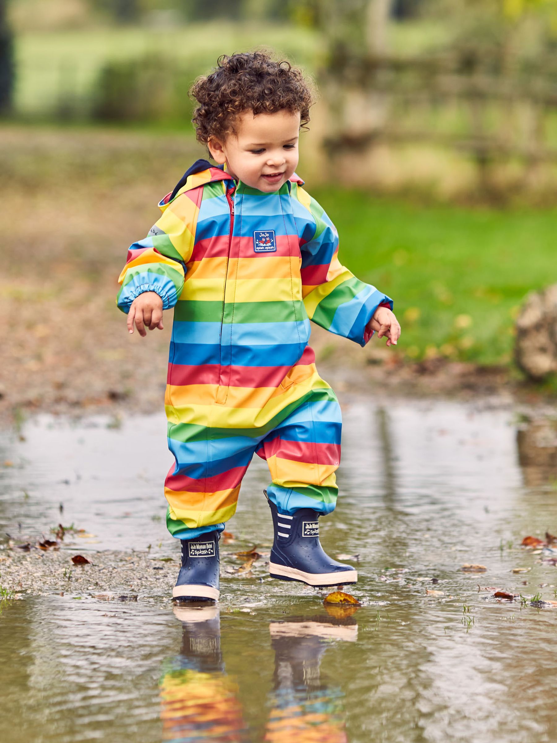Rainbow Waterproof Puddlesuit - Image 2 of 8