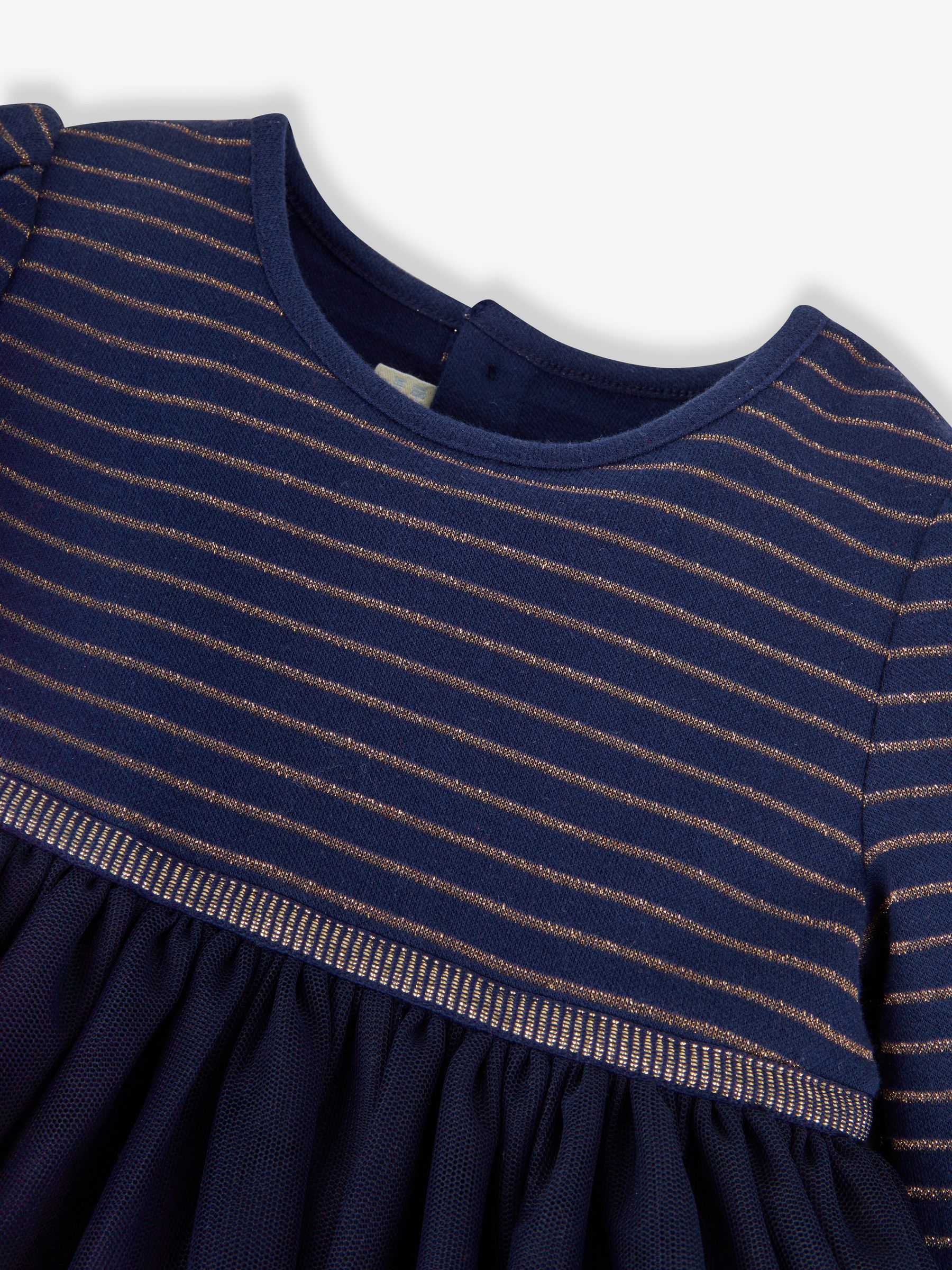 Navy Girls' Robin Party Dress - Image 2 of 3