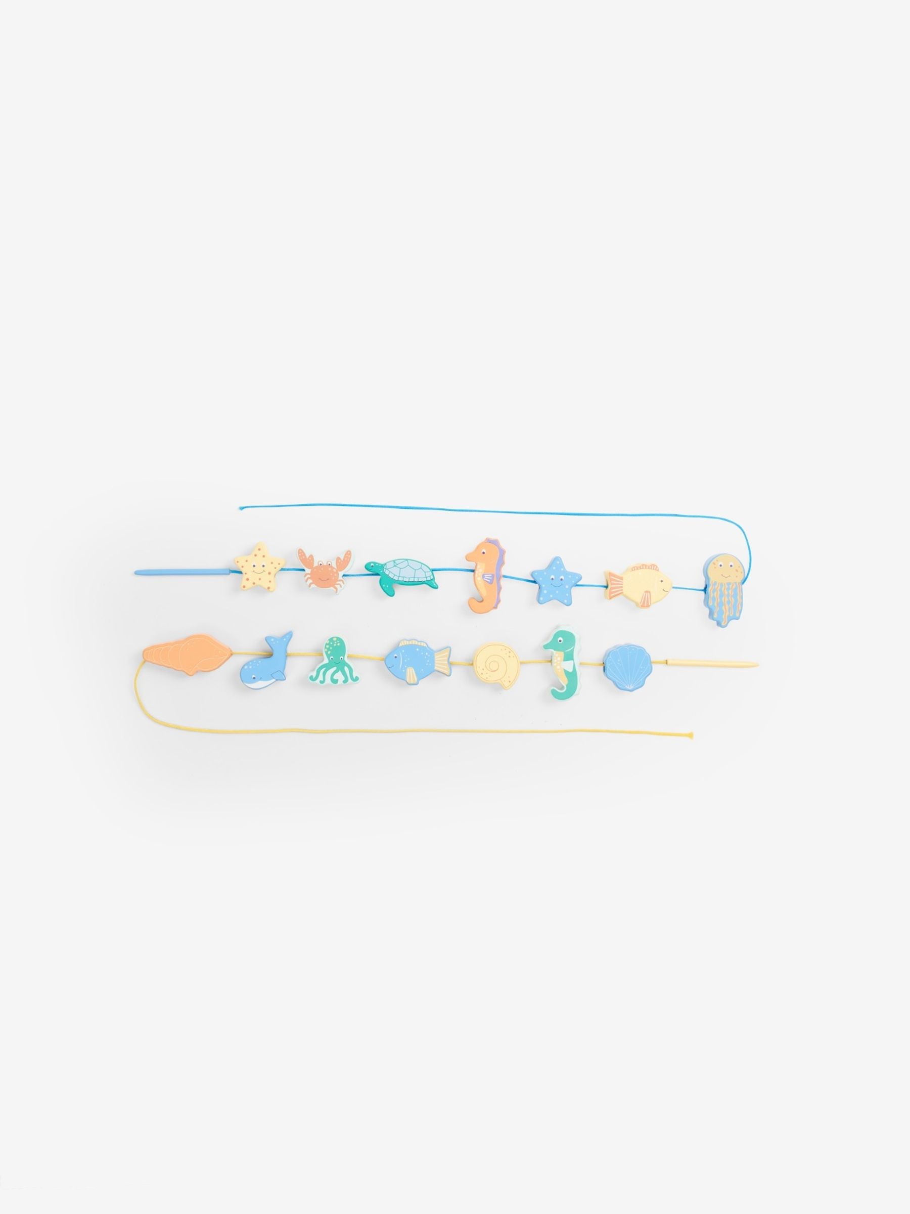 Under the Sea Wooden Threading Beads - Image 1 of 4