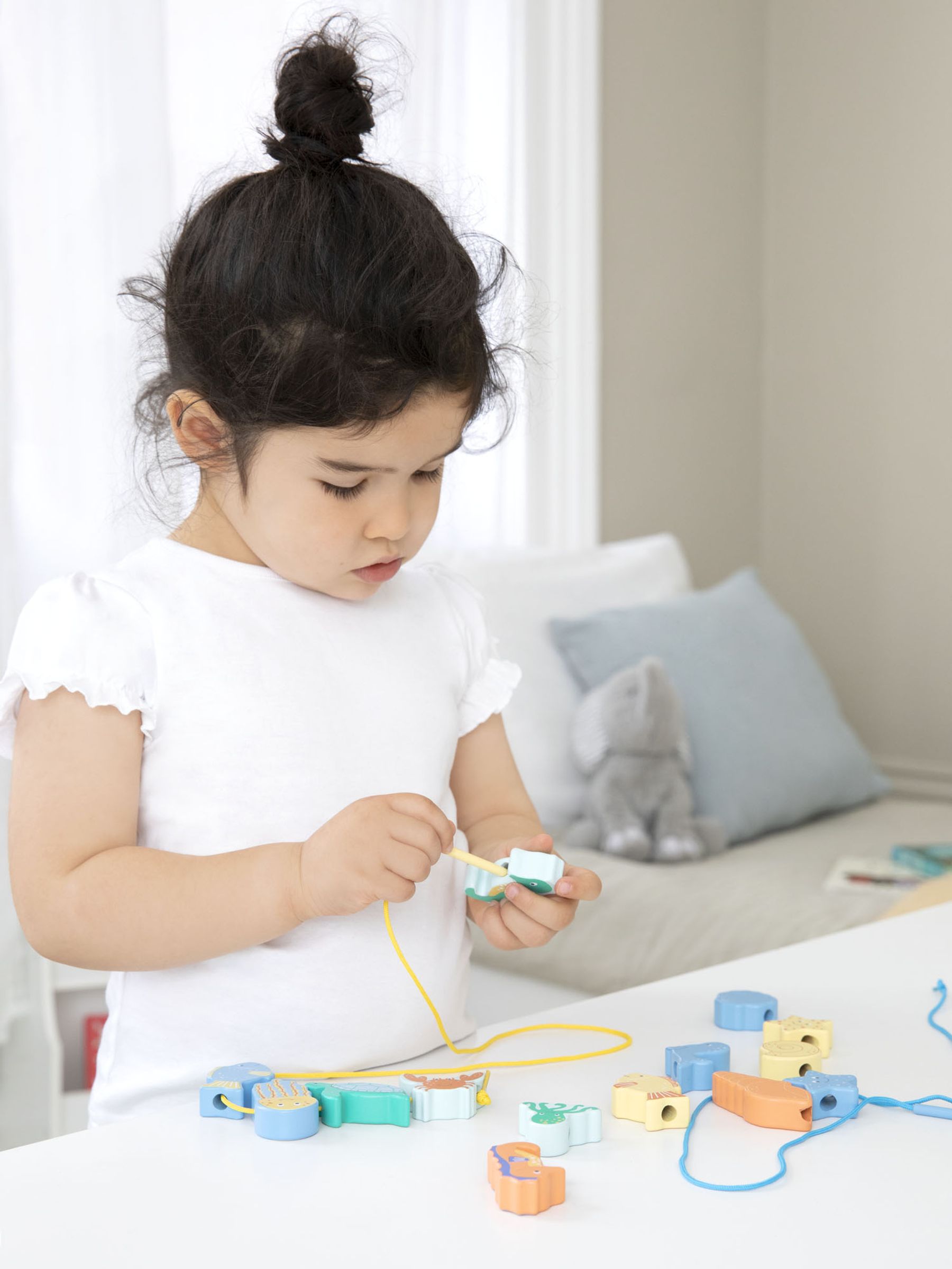 Under the Sea Wooden Threading Beads - Image 6 of 8