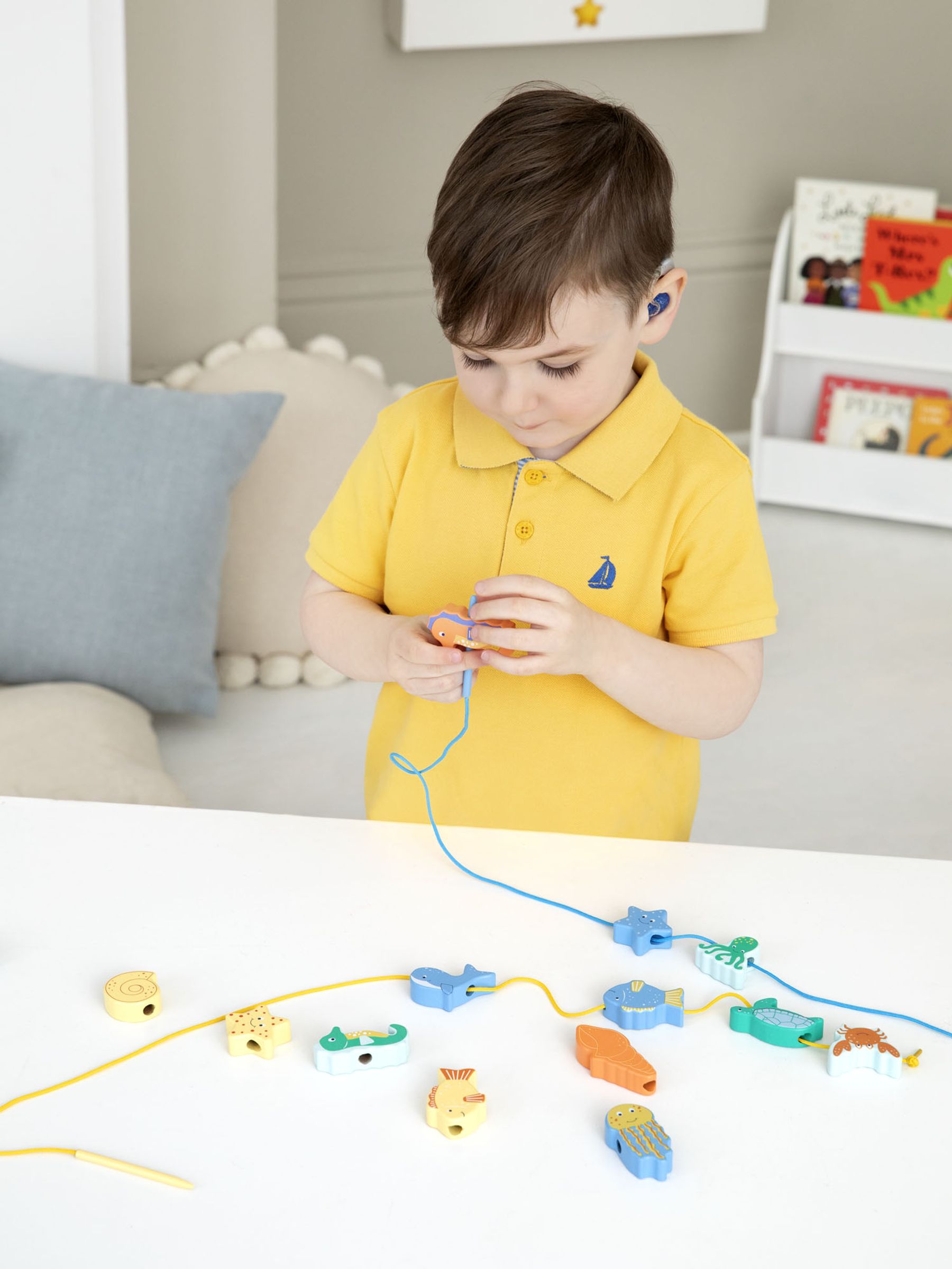 Under the Sea Wooden Threading Beads - Image 8 of 8